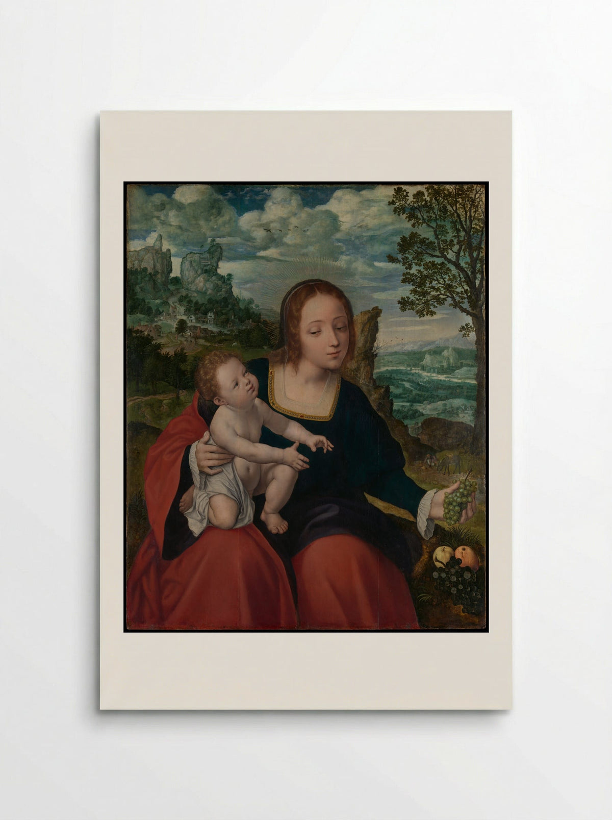 The Rest on the Flight into Egypt - Jan Massys - Poster