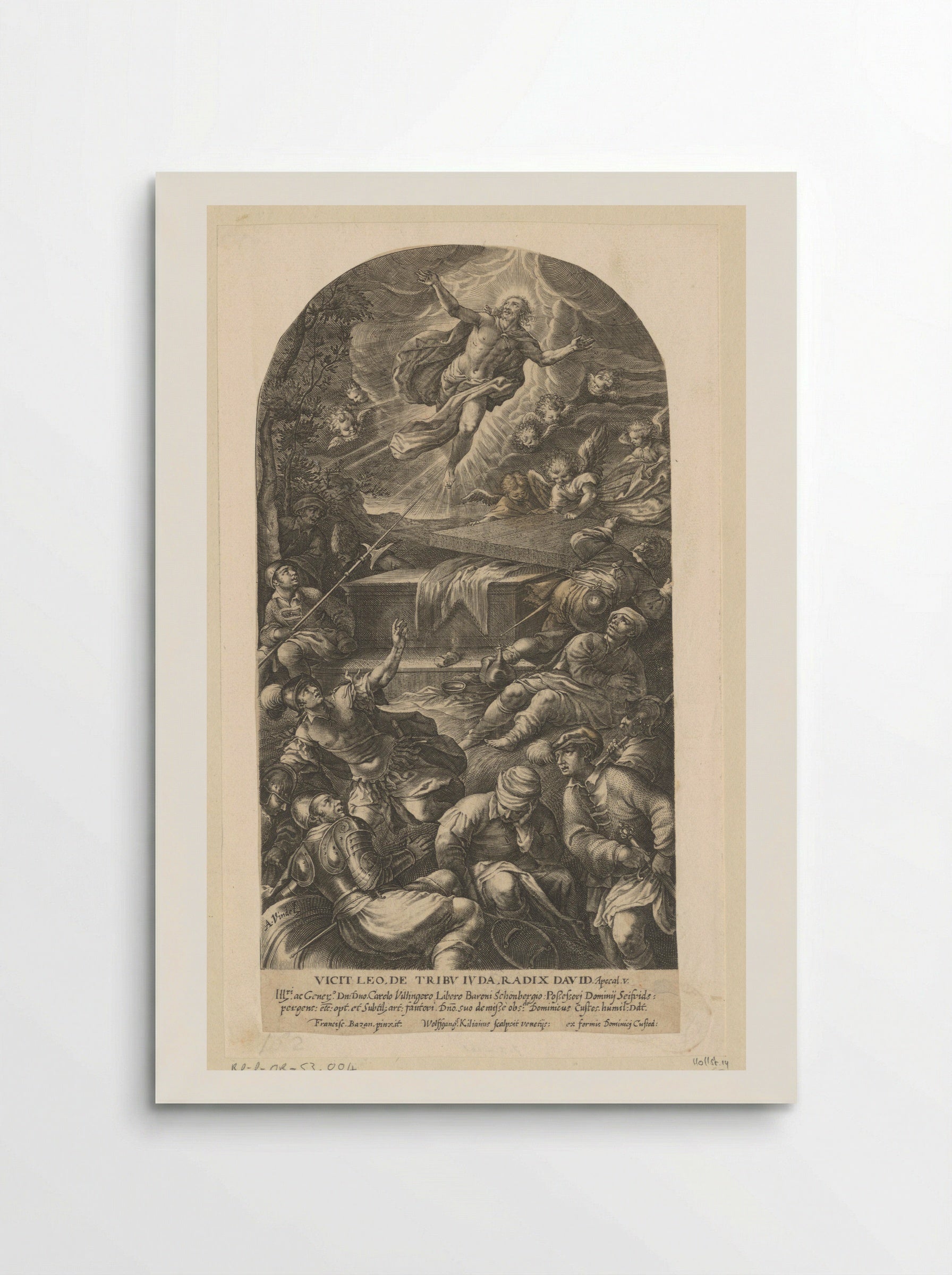 The Resurrection of Christ - Dominicus Custos - Poster