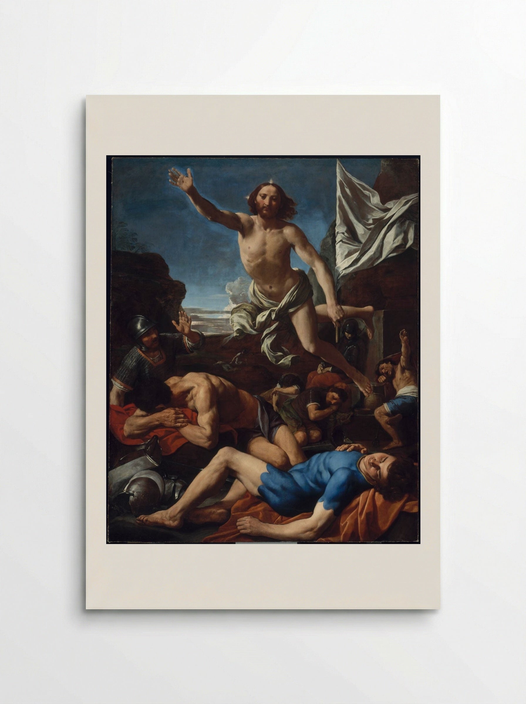 The Resurrection of Christ - Simone Cantarini - Poster