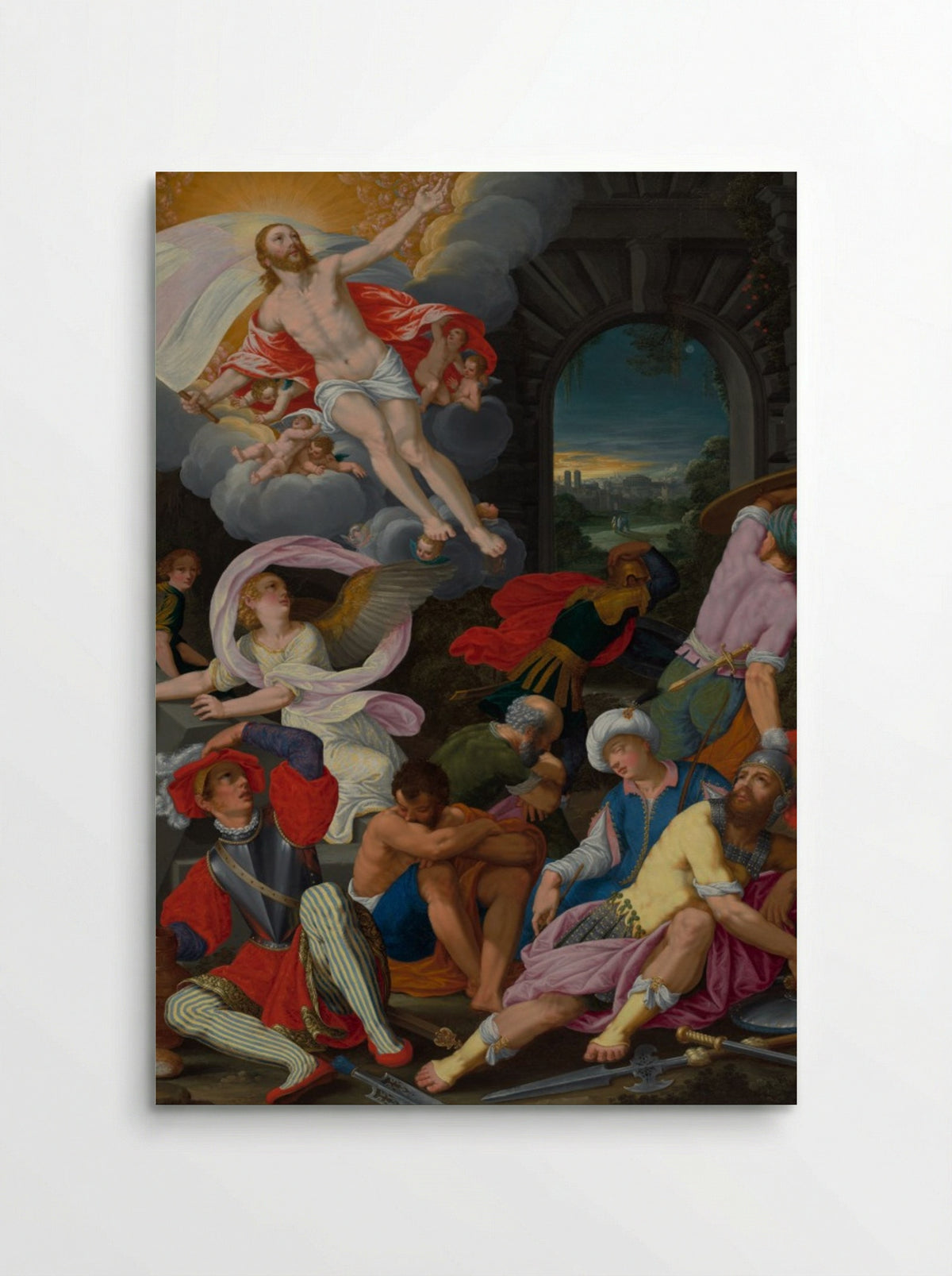 The Resurrection of Christ - Johann König - Poster