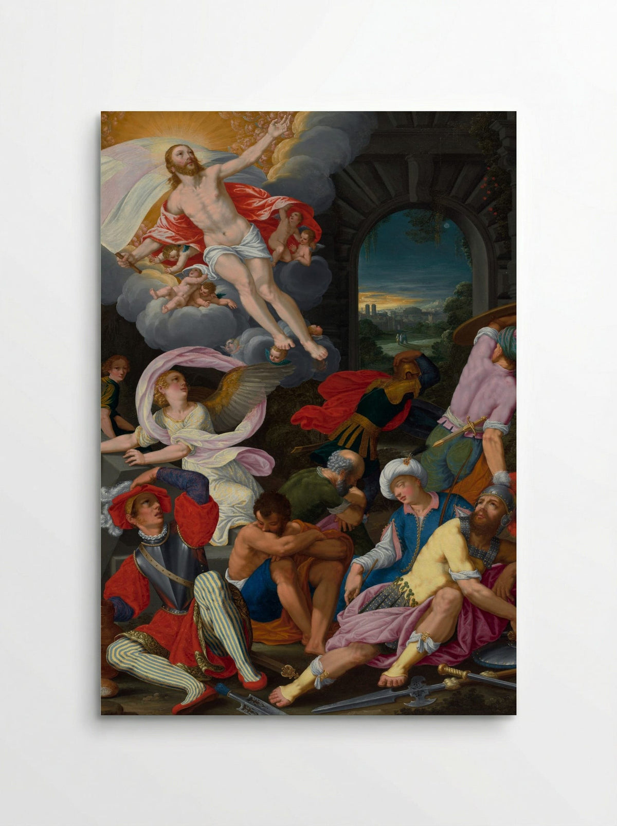 The Resurrection of Christ - Johann König - Poster