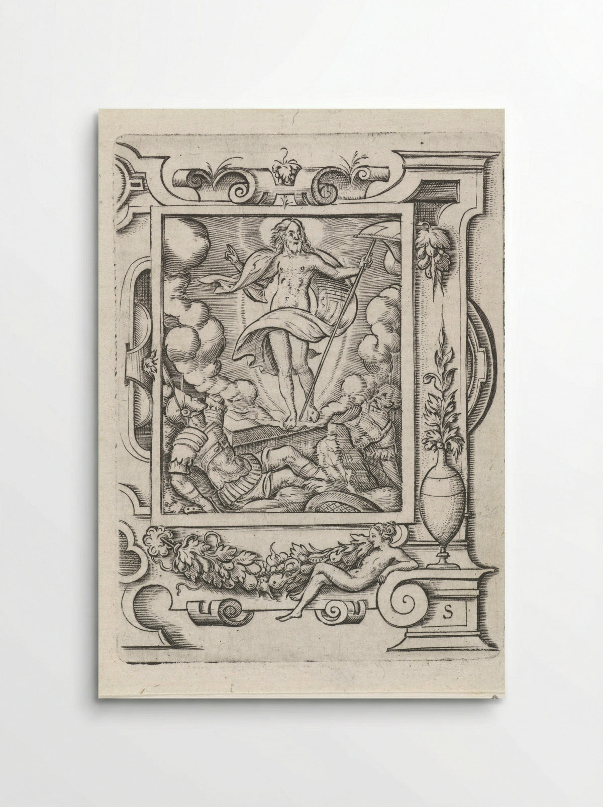 The Resurrection - Virgilius Solis - Poster