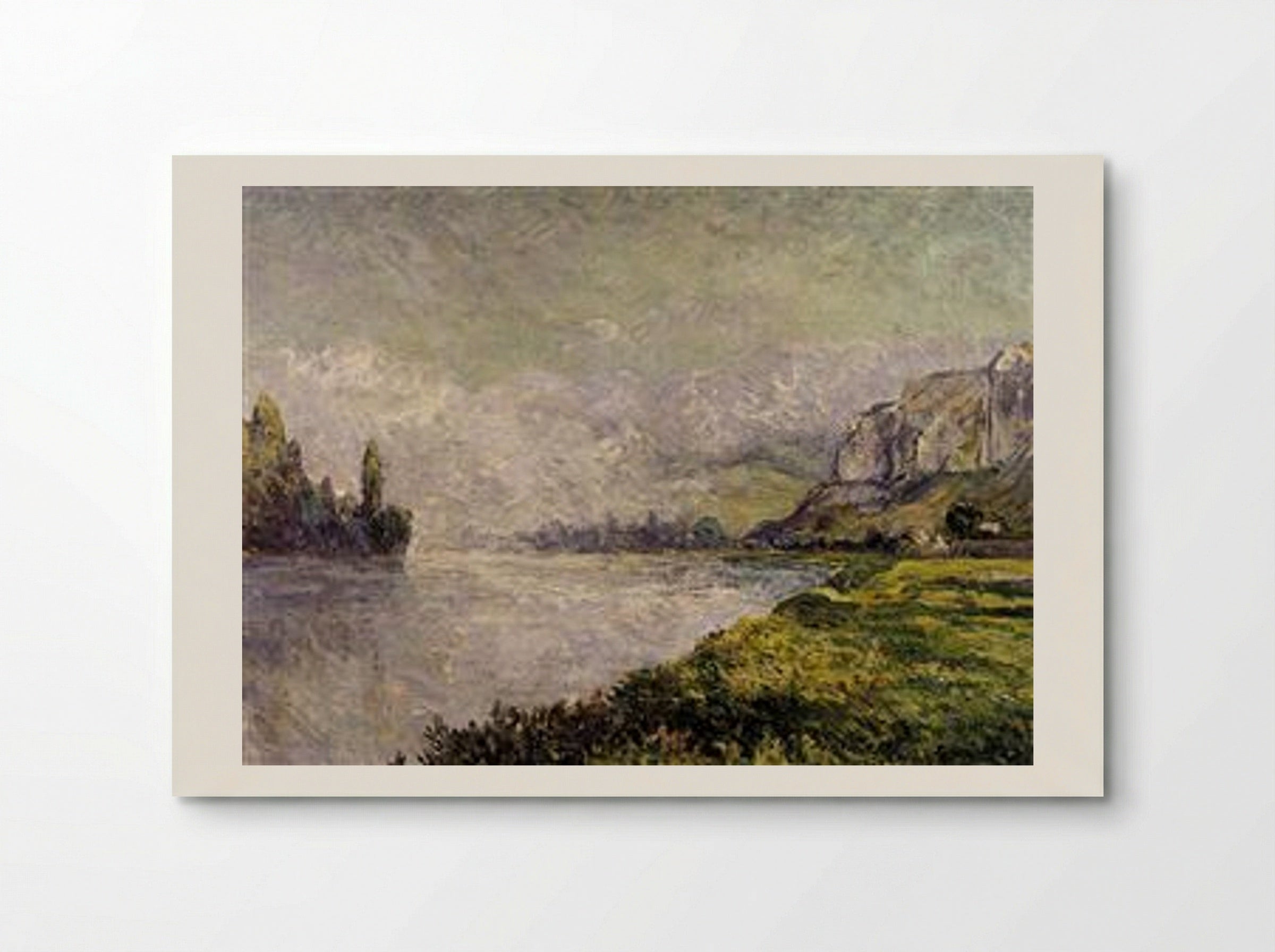 The Retreating Fog, Morning, Les Andelys - Maxime Maufra - Poster