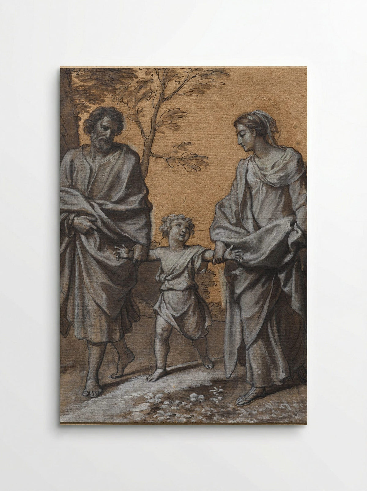 The Return of the Holy Family from Egypt - Claude Simpol - Poster