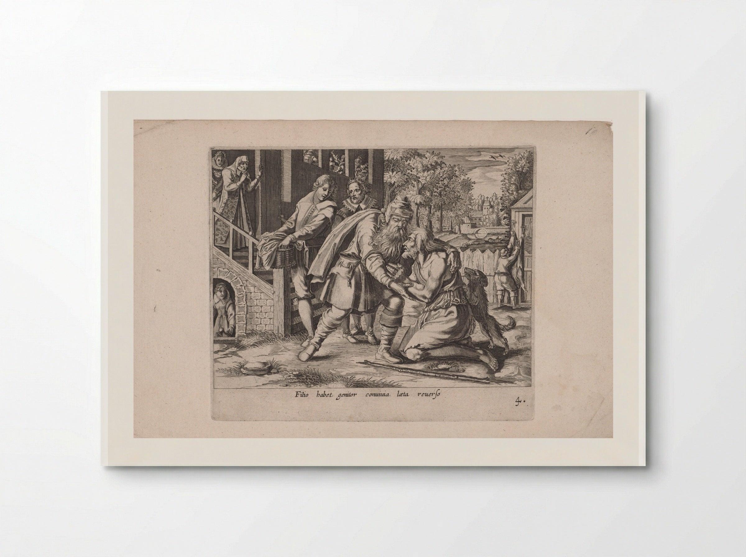 The Return of the Prodigal Son - Salomon Savery - Poster