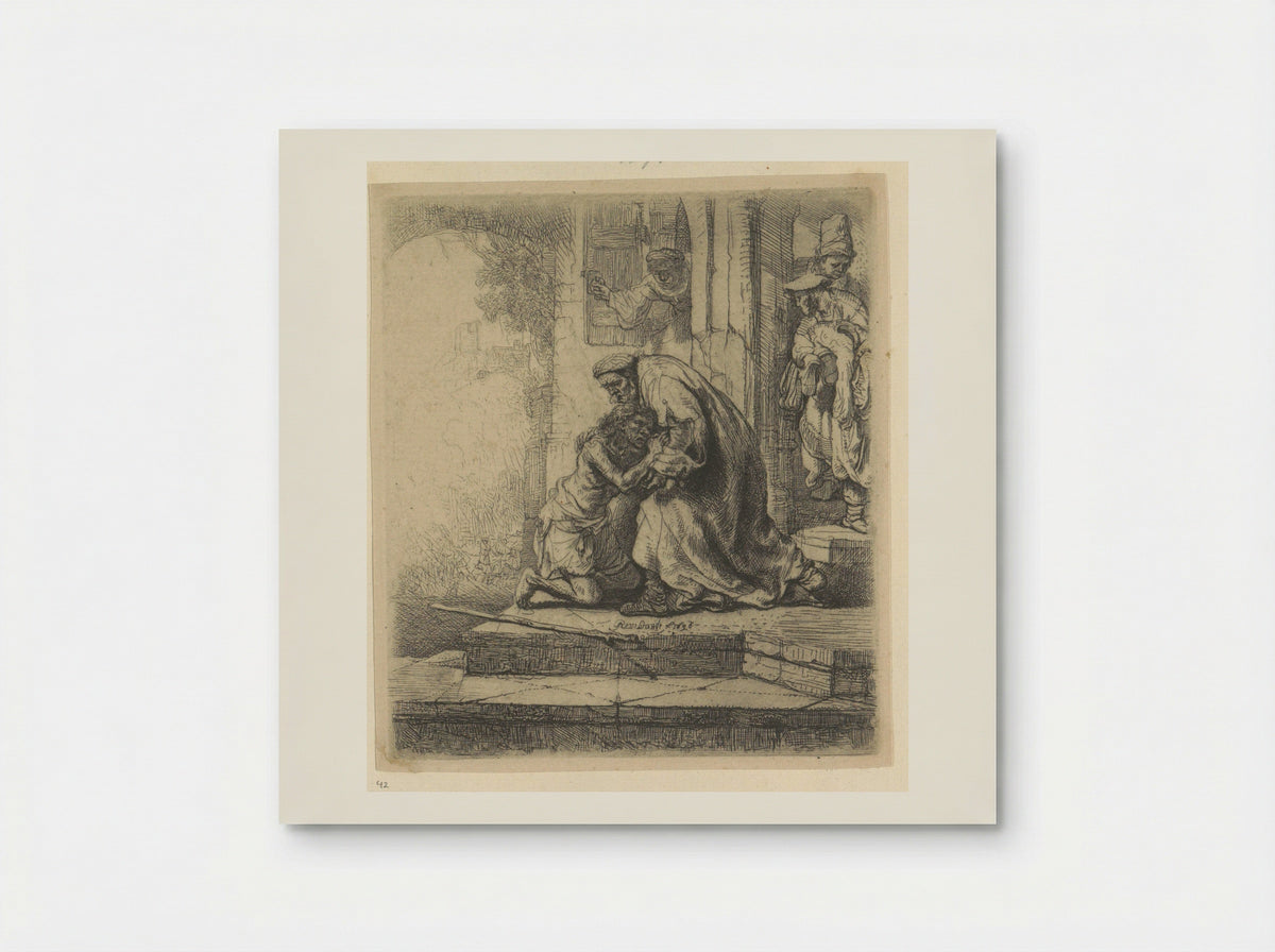 The Return of the Prodigal Son - Henry Louis Basan - Poster
