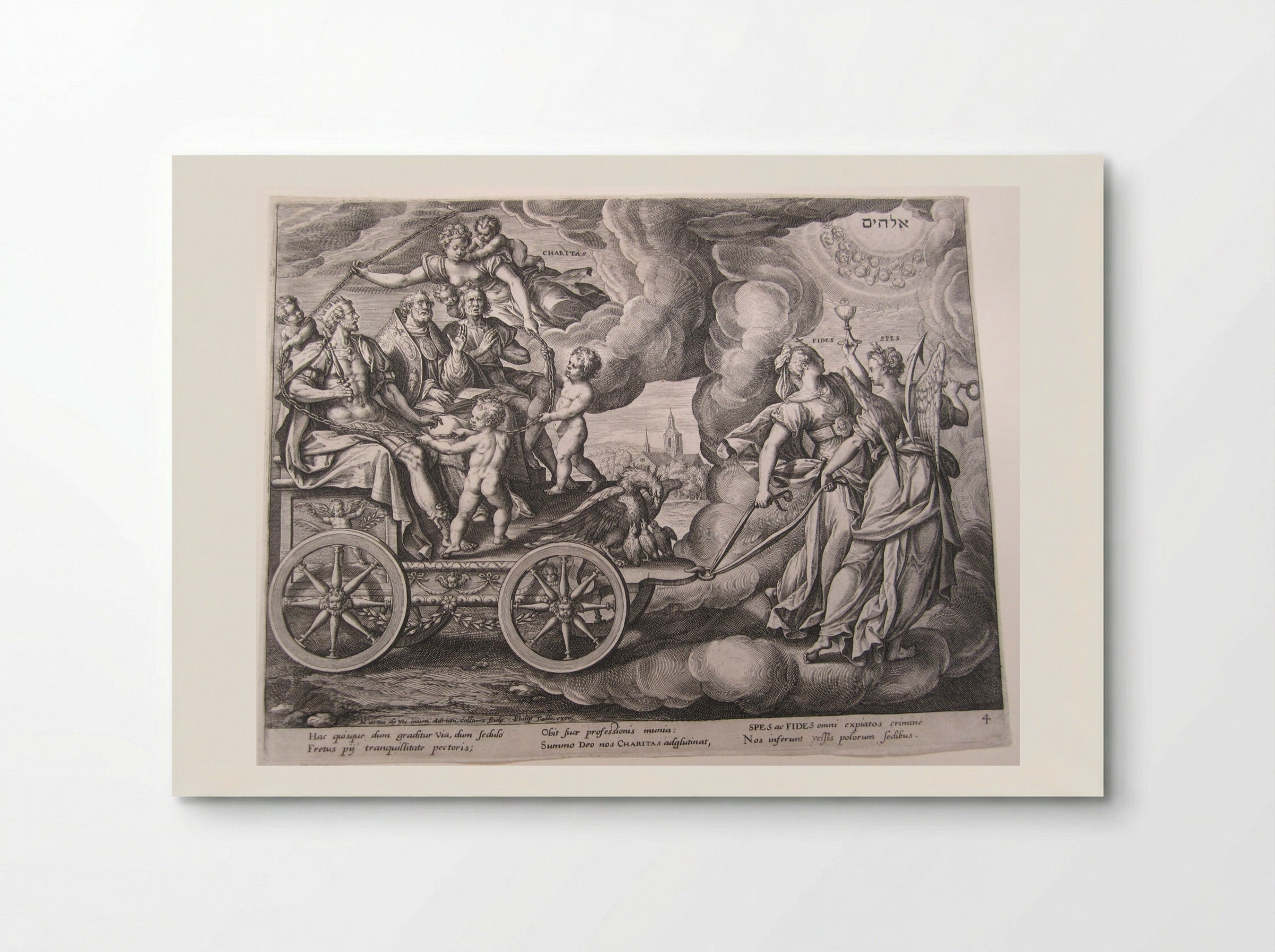 The Reward for Fulfilling the Tasks - Adriaen Collaert - Poster