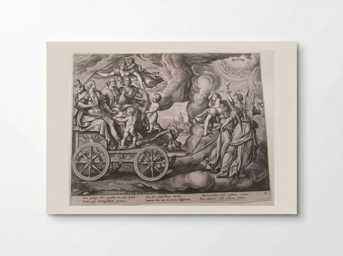 The Reward for Fulfilling the Tasks - Adriaen Collaert - Poster