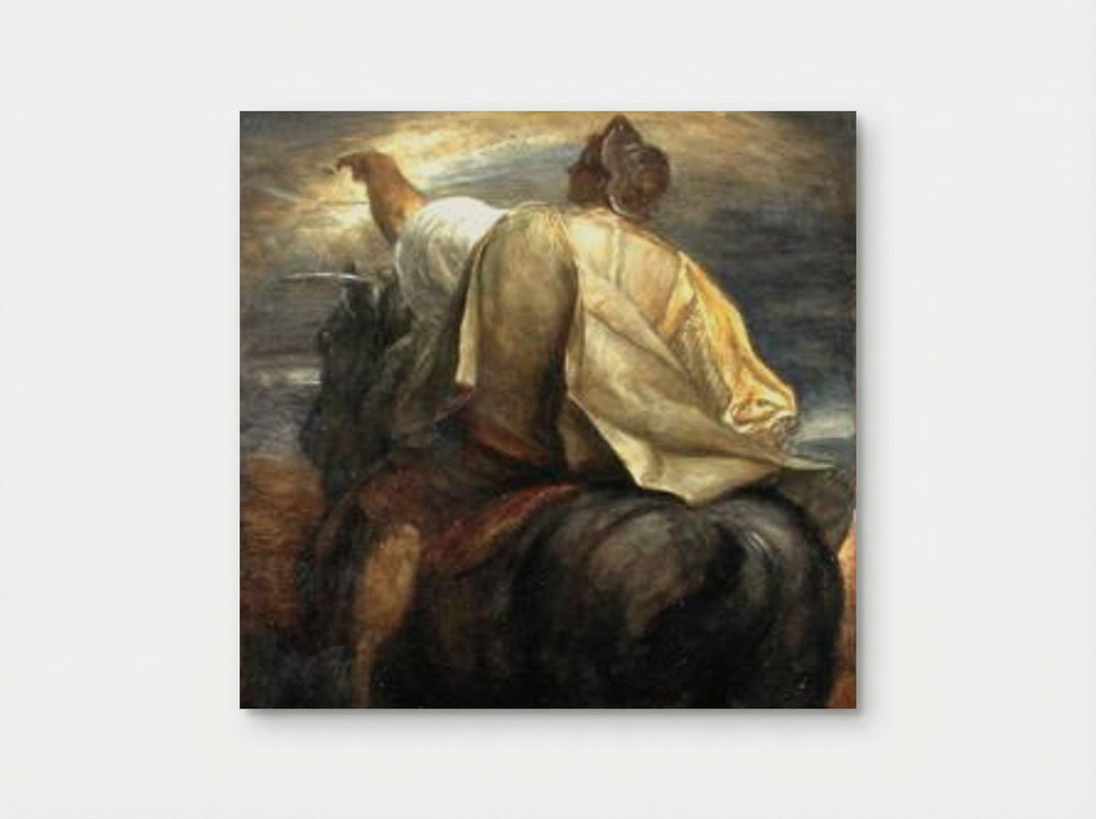The Rider on the Pale Horse - George Frederick Watts - Poster
