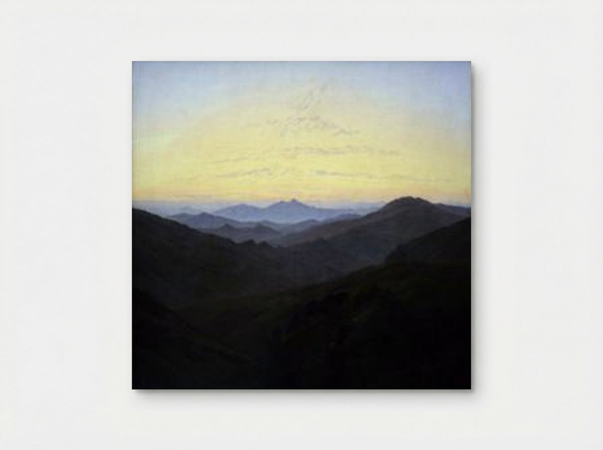 The Riesengebirge - Caspar David Friedrich - Poster