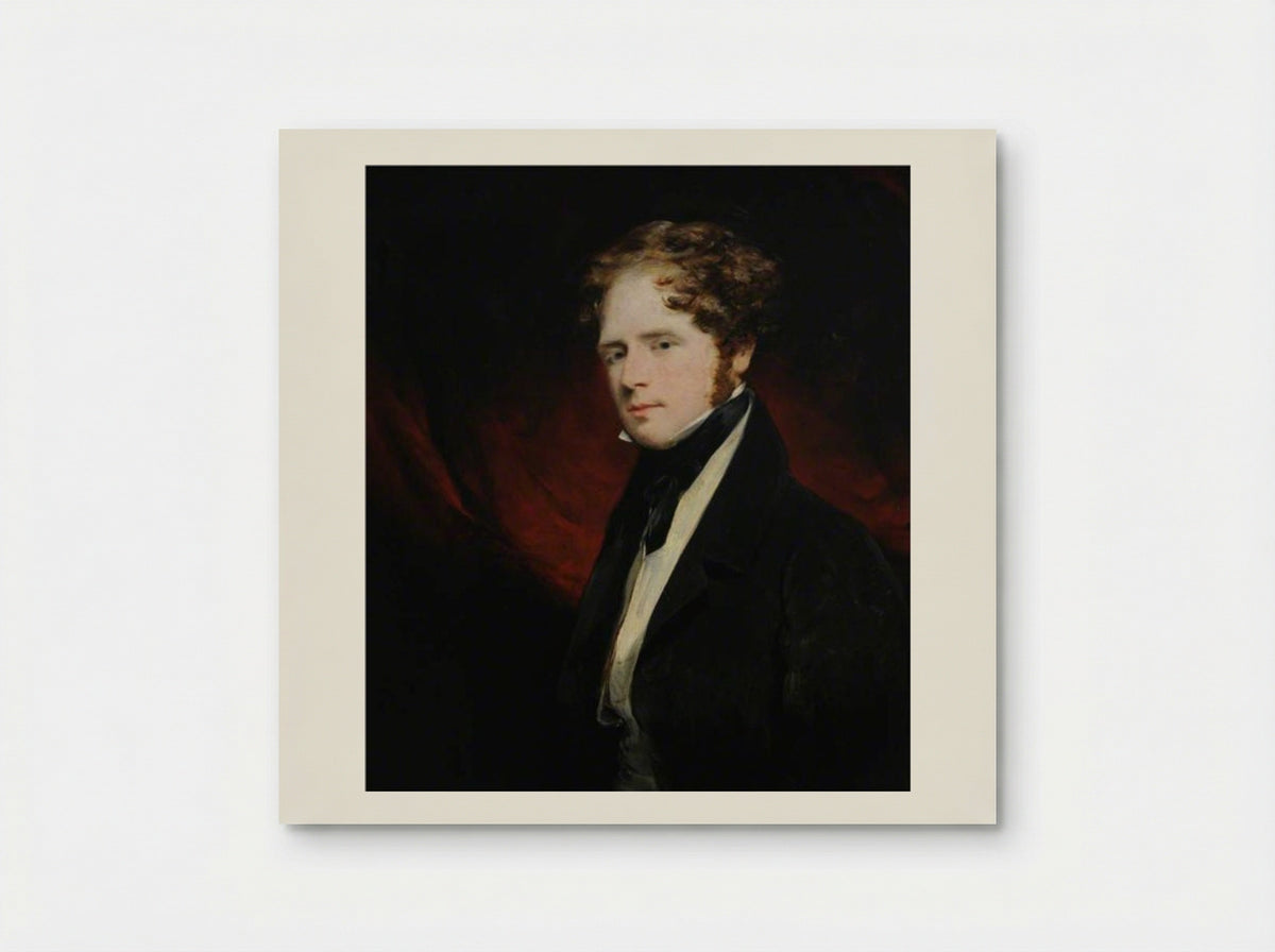 The Right Honourable William Saunders Sebright Lascelles - John Jackson - Poster