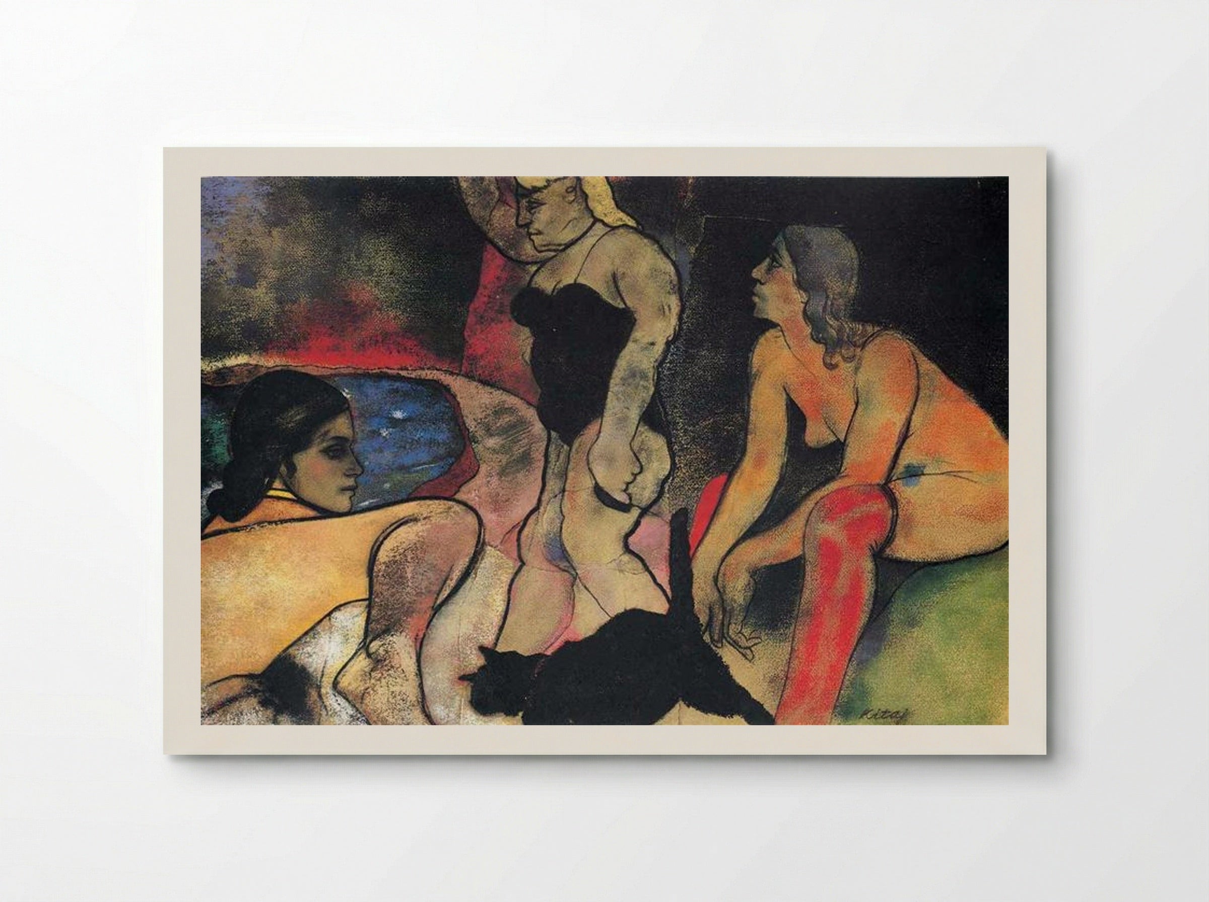 The Rise of Fascism - R. B. Kitaj - Poster