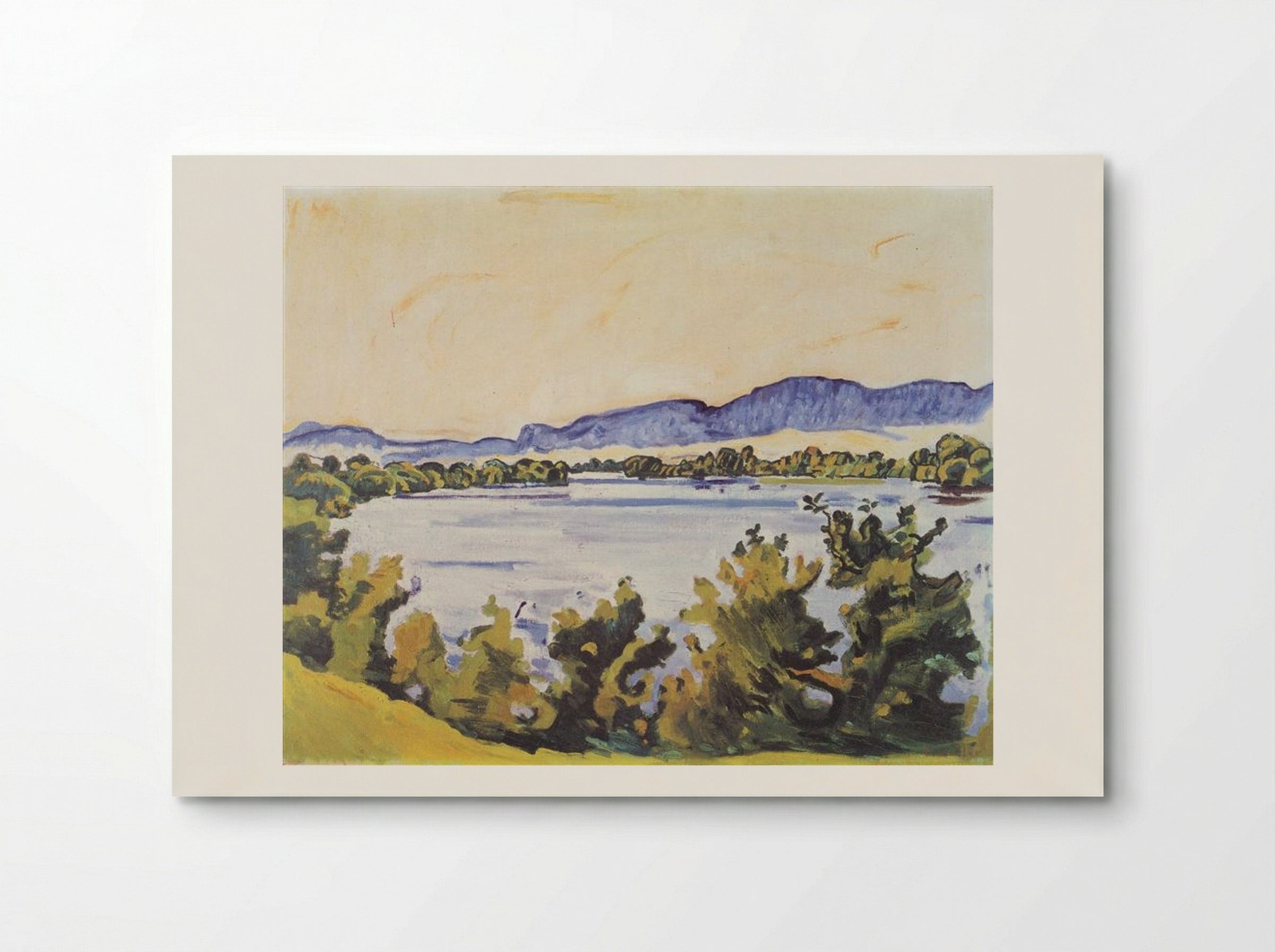 The River Aare in Solothurn - Ferdinand Hodler - Poster