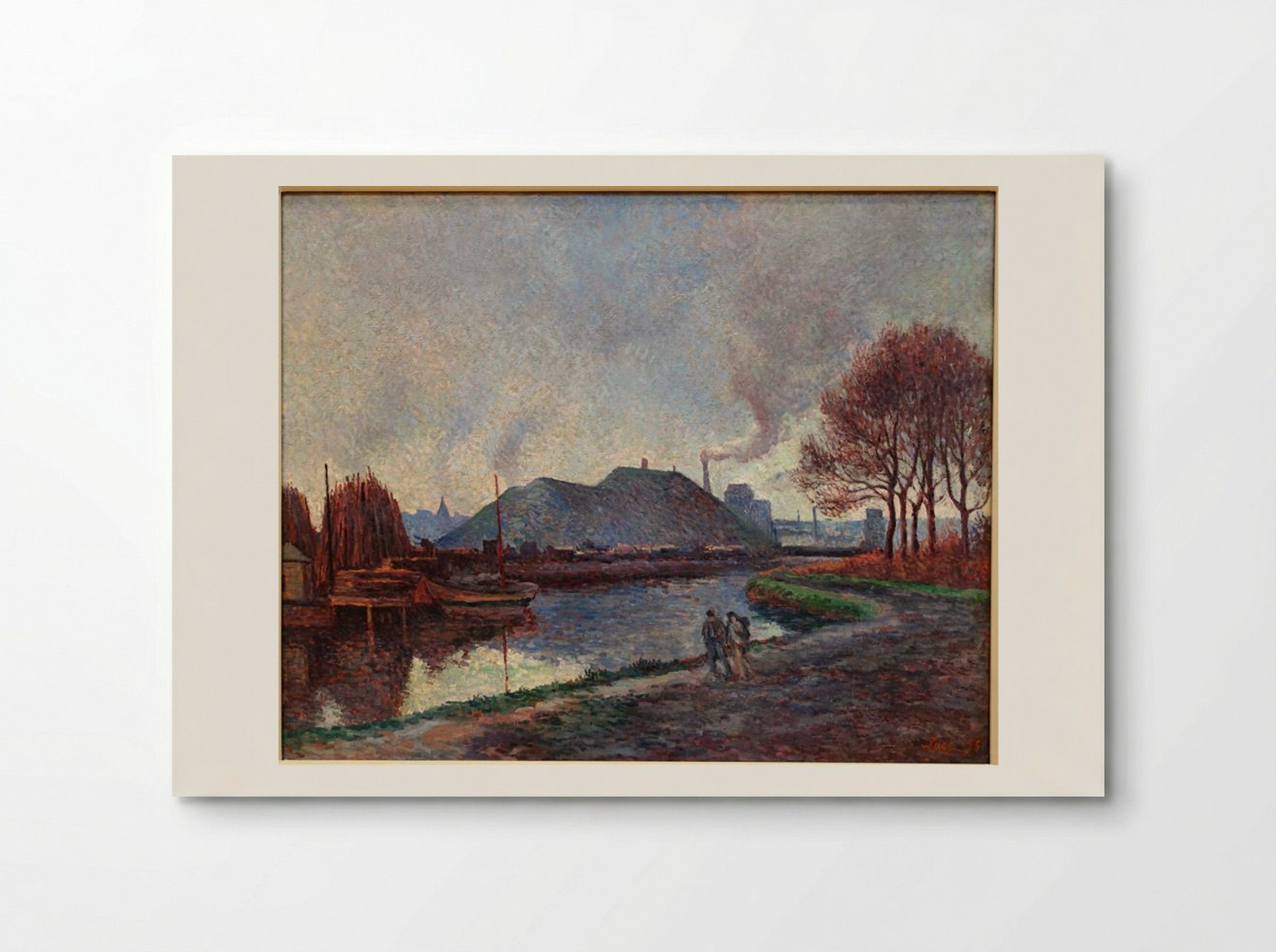 The River Sambre at Charleroi - Maximilien Luce - Poster