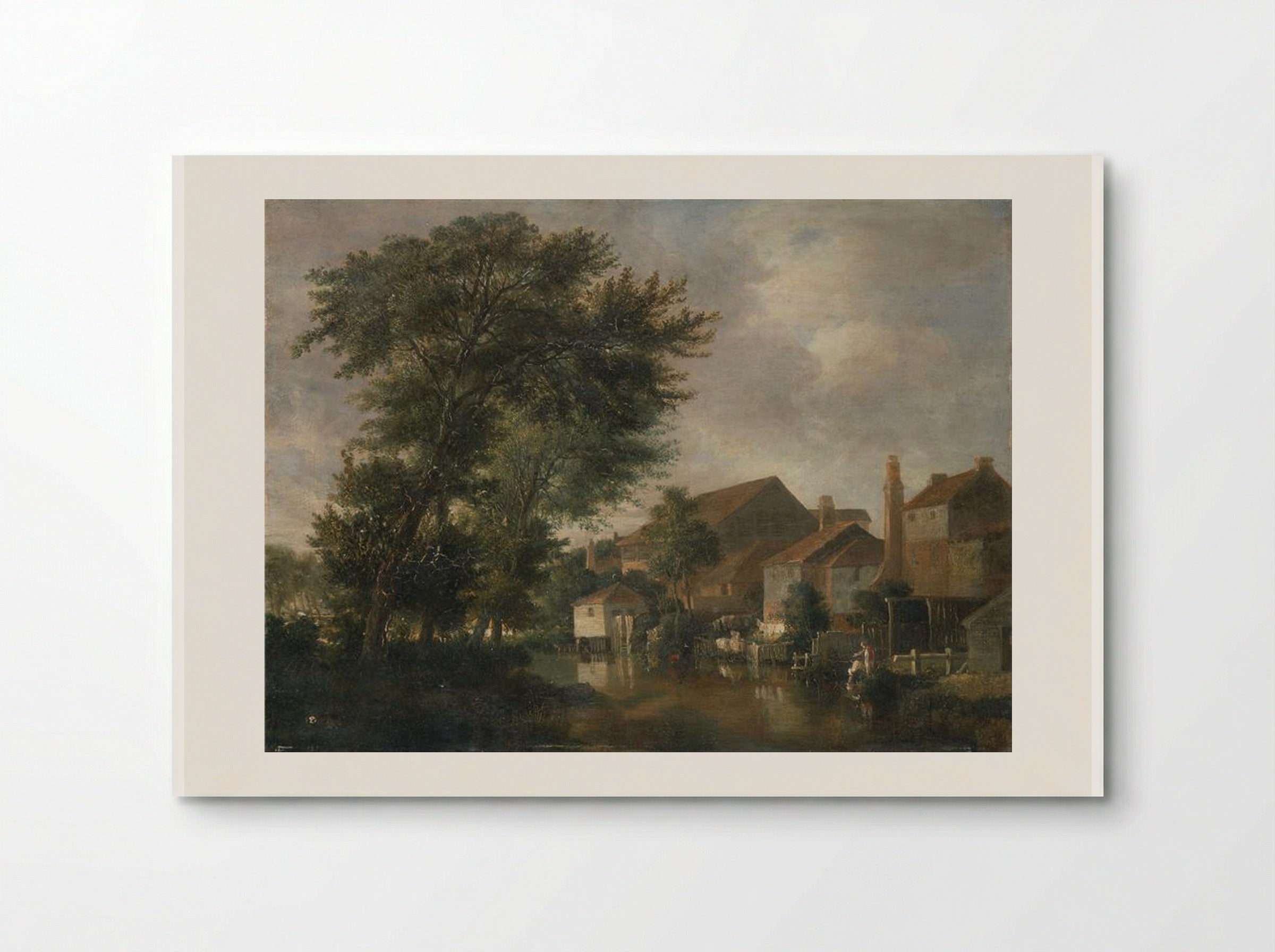 The River Wensum, Norwich - John Crome - Poster