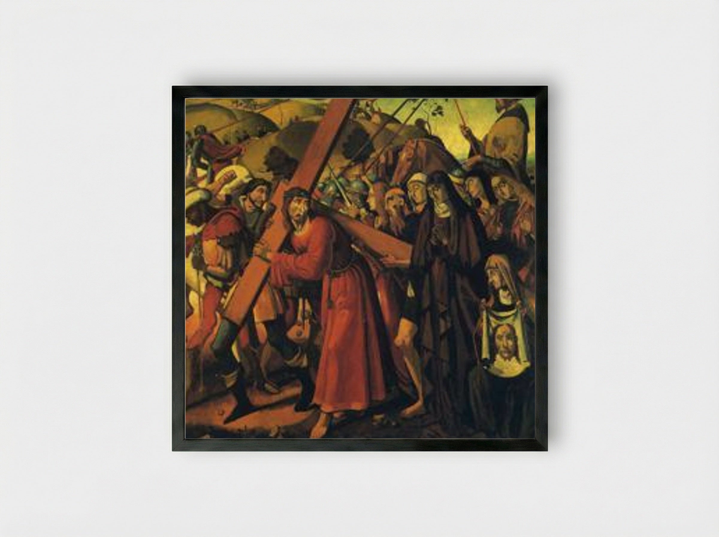 The Road to Calvary - André Derain - Framed Print Black