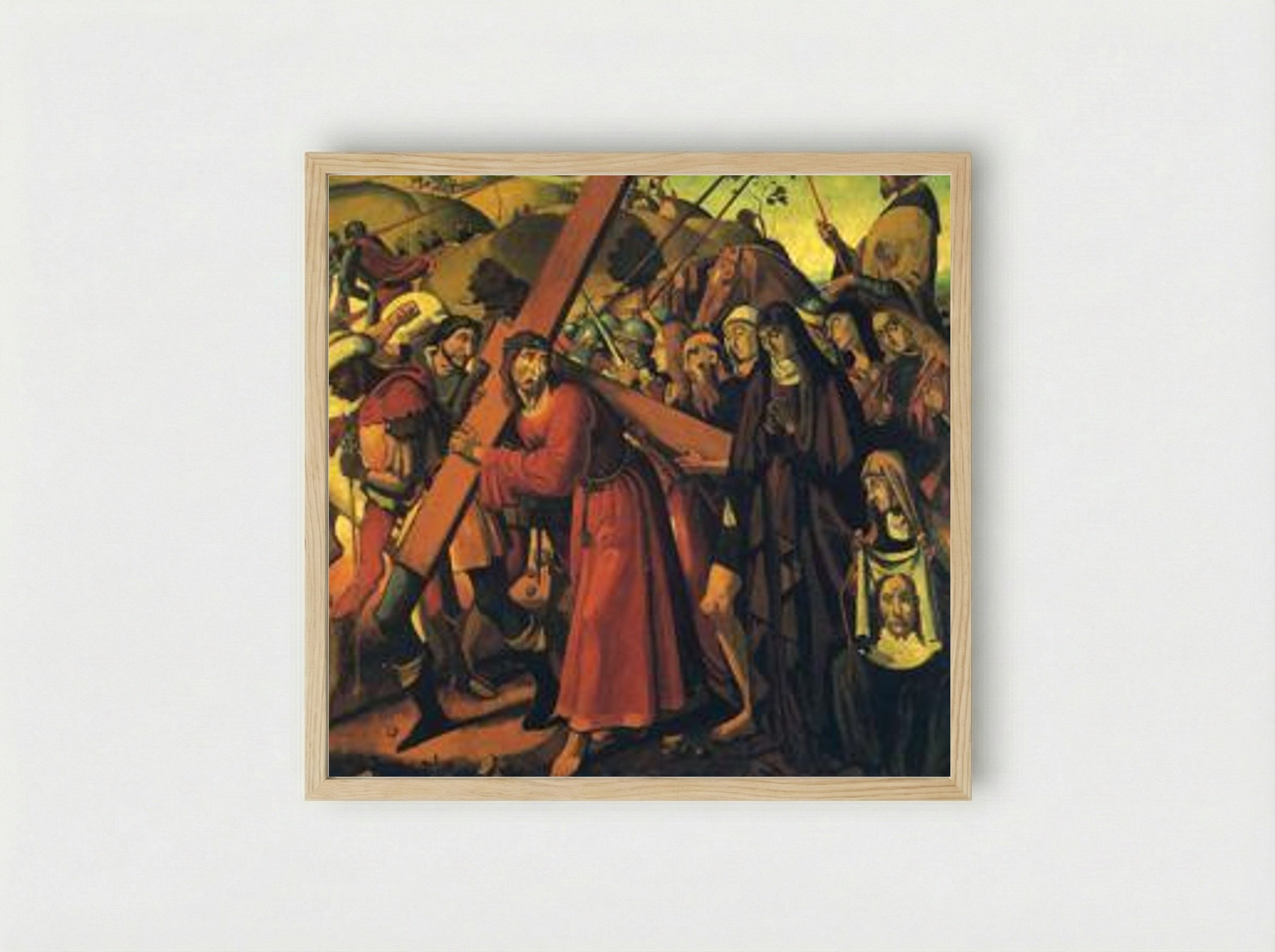 The Road to Calvary - André Derain - Framed Print Wood