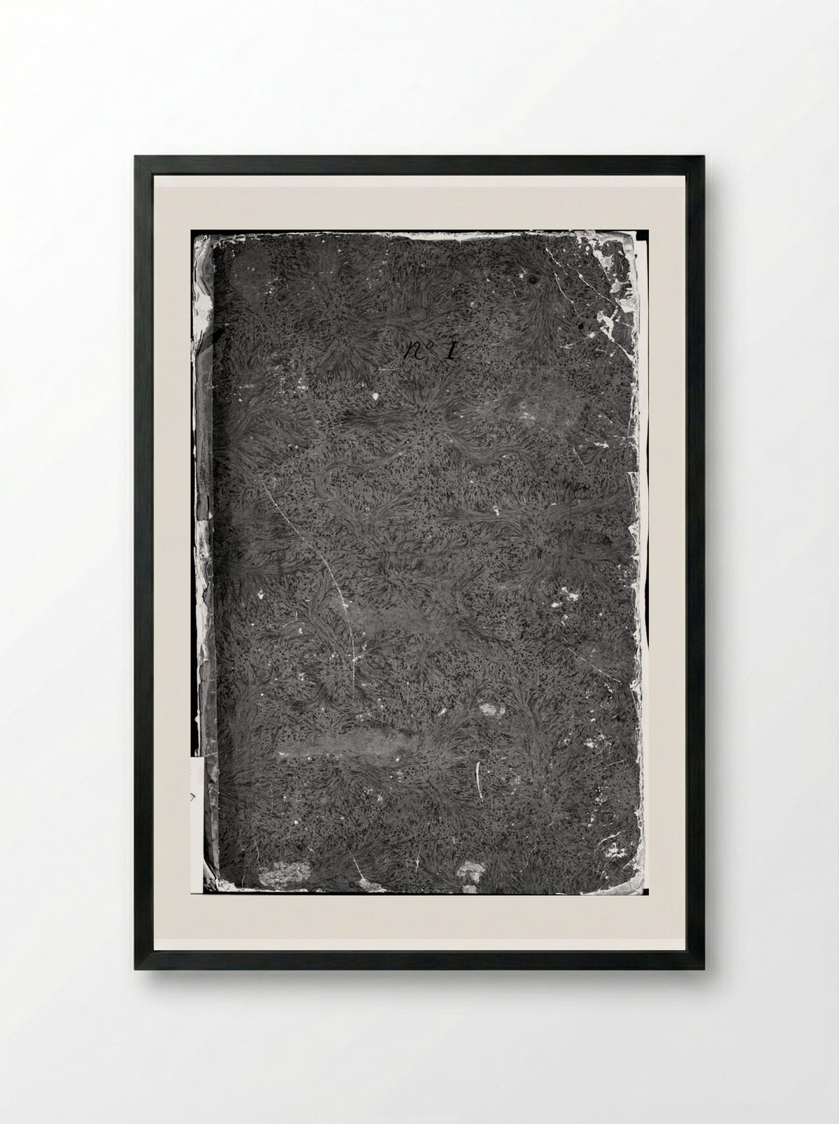 The Roman Album (Cover) - Jacques-Louis David - Framed Print Black