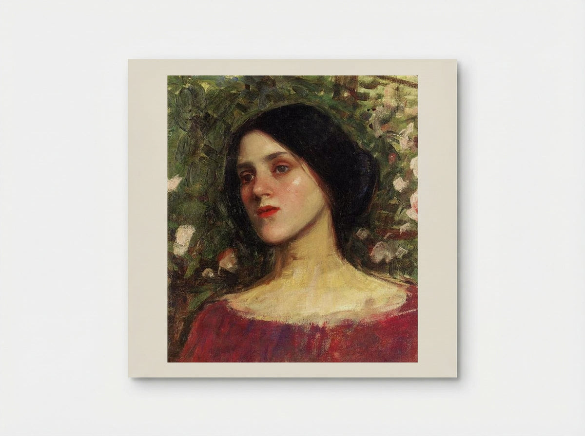 The Rose Bower - John William Waterhouse - Poster