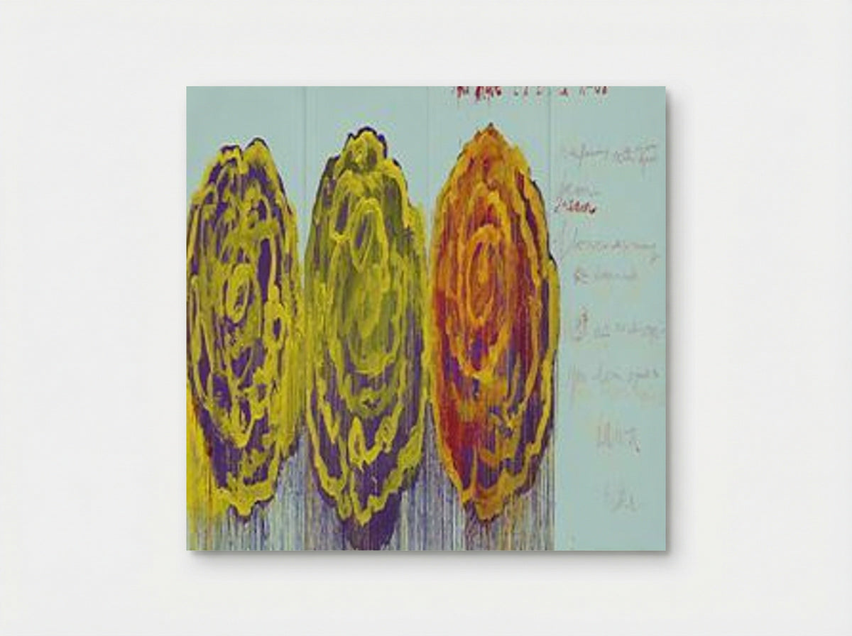 The Rose (III) - Cy Twombly - Poster
