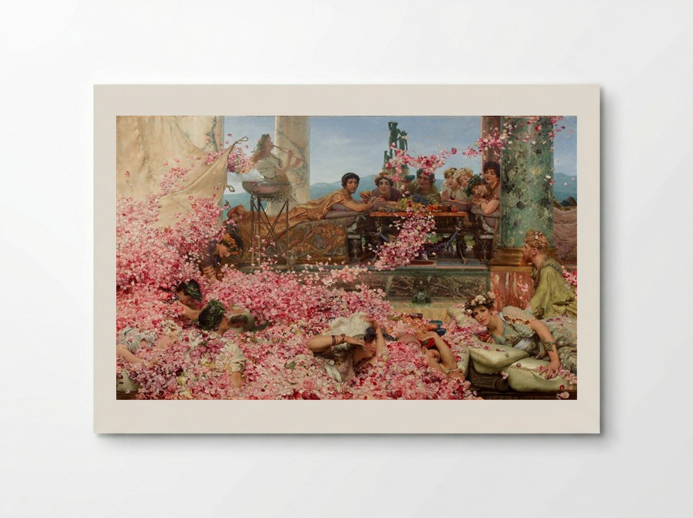 The Roses of Heliogabalus - Sir Lawrence Alma-Tadema - Poster
