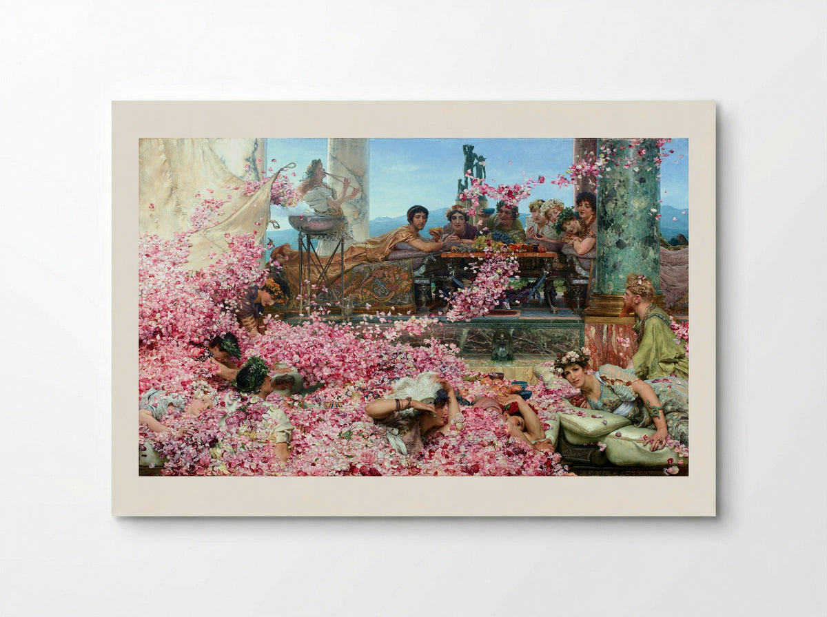 The Roses of Heliogabalus - Sir Lawrence Alma-Tadema - Poster
