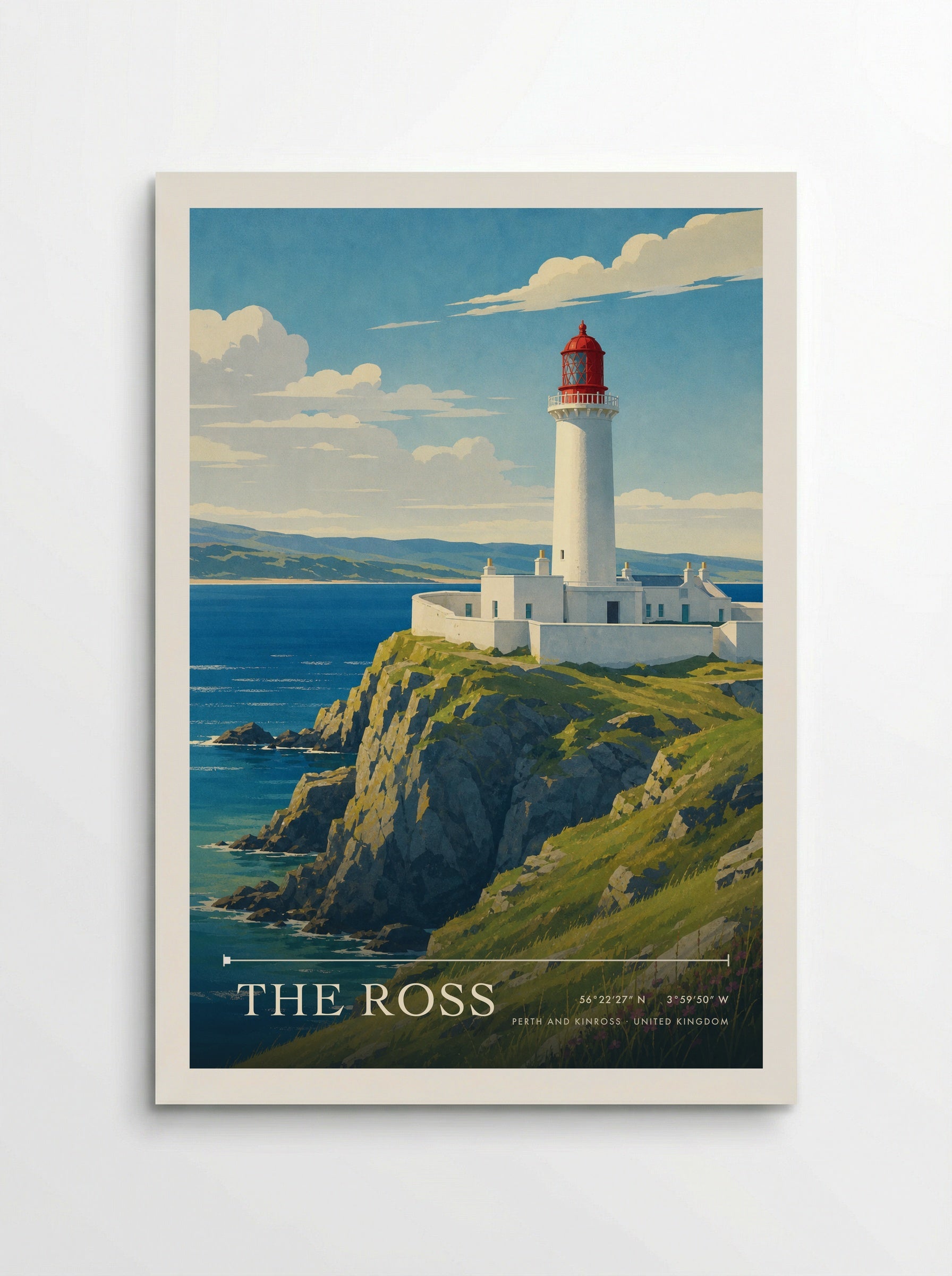 The Ross Perth and Kinross United Kingdom Travel Poster - Poster