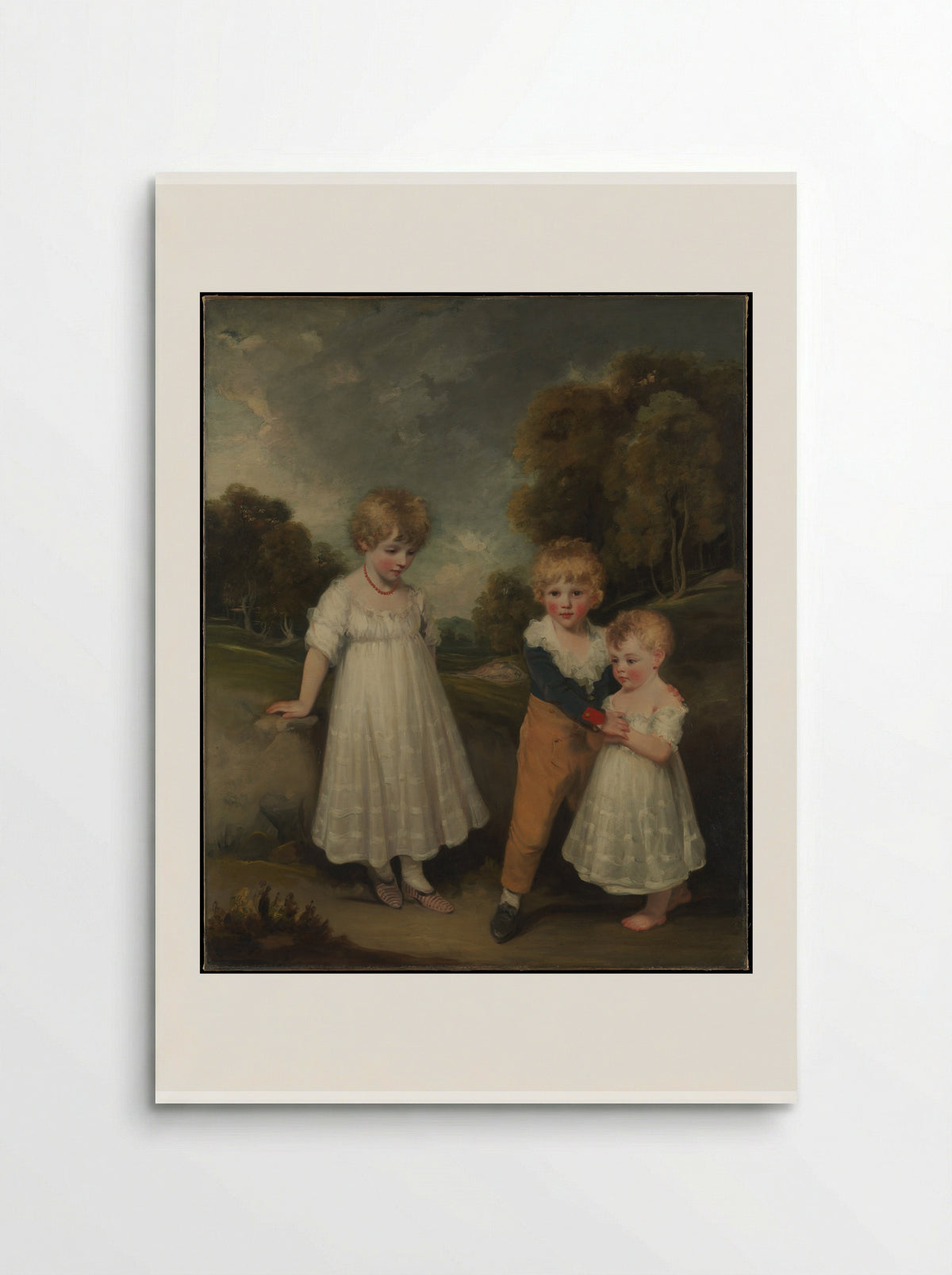The Sackville Children - John Hoppner - Poster