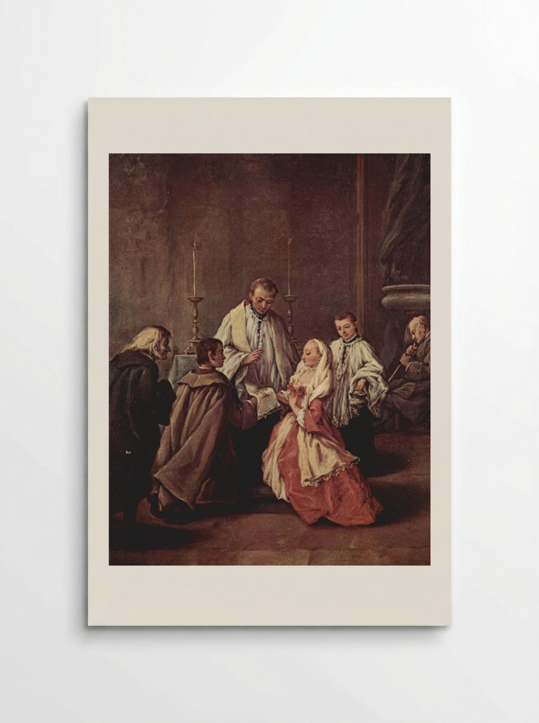 The Sacrament of Marriage - Pietro Longhi - Poster