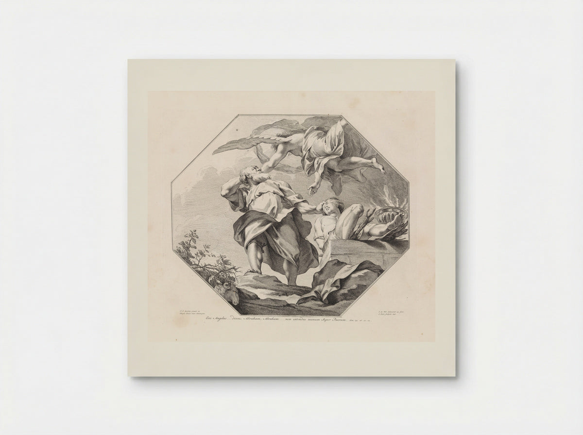 The Sacrifice of Isaac - Jan Punt - Poster