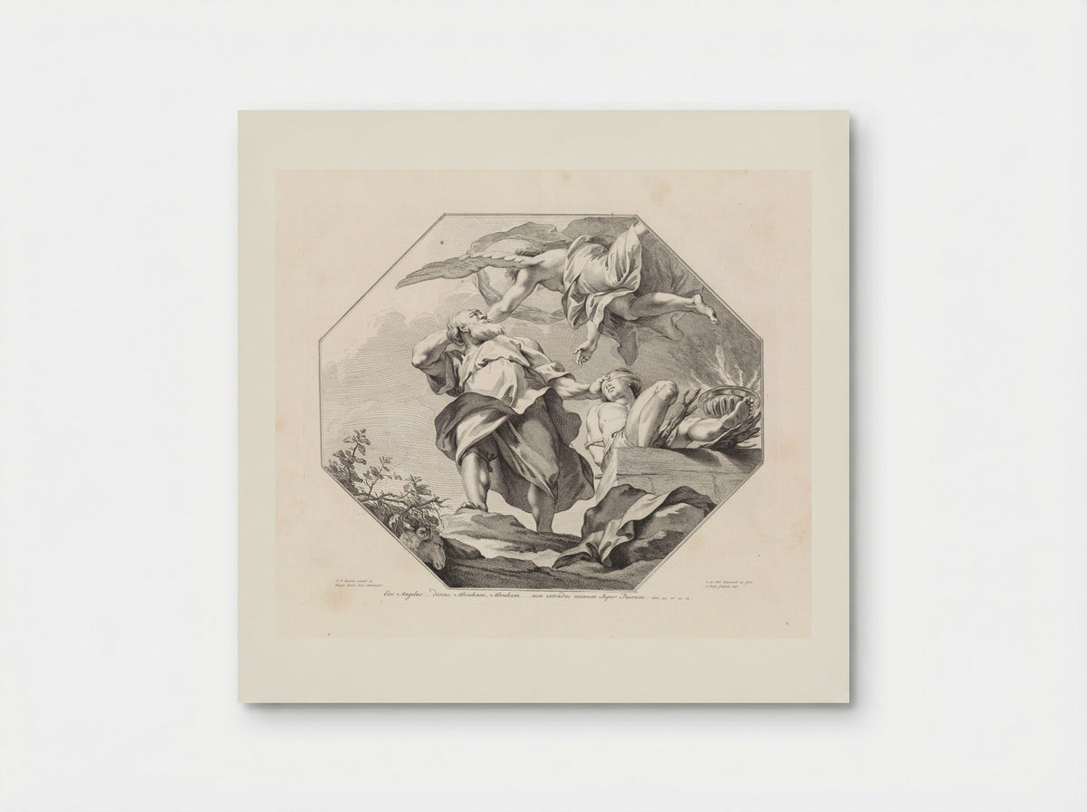 The Sacrifice of Isaac - Jan Punt - Poster