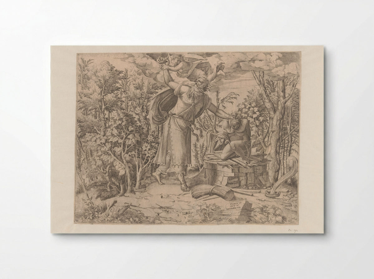 The Sacrifice of Isaac - Jean Mignon - Poster