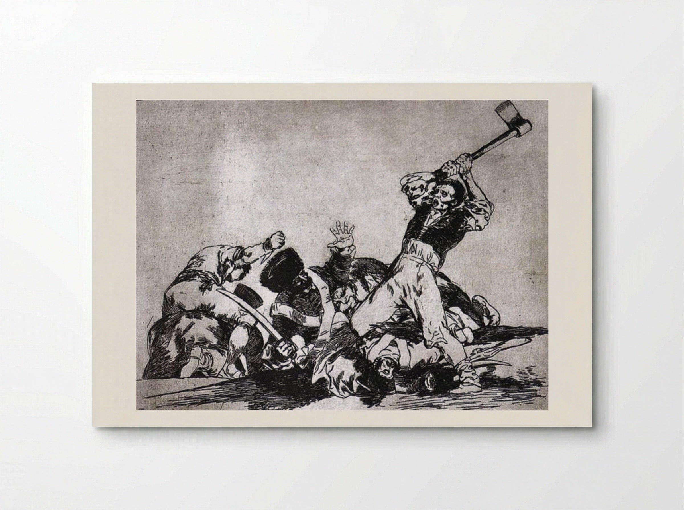The Same (Lo mismo) - Francisco Goya - Poster