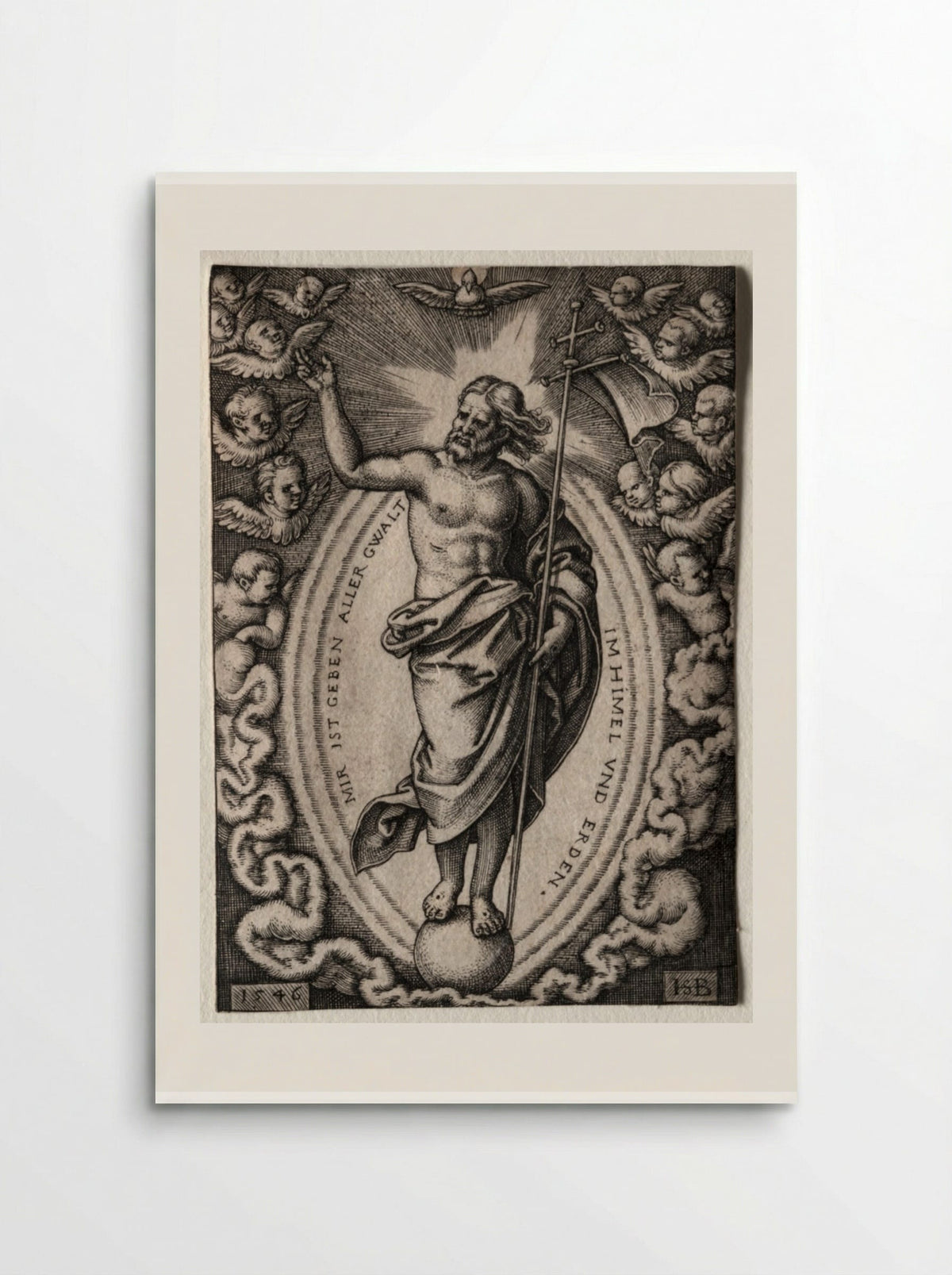 The Saviour - Hans Sebald Beham - Poster