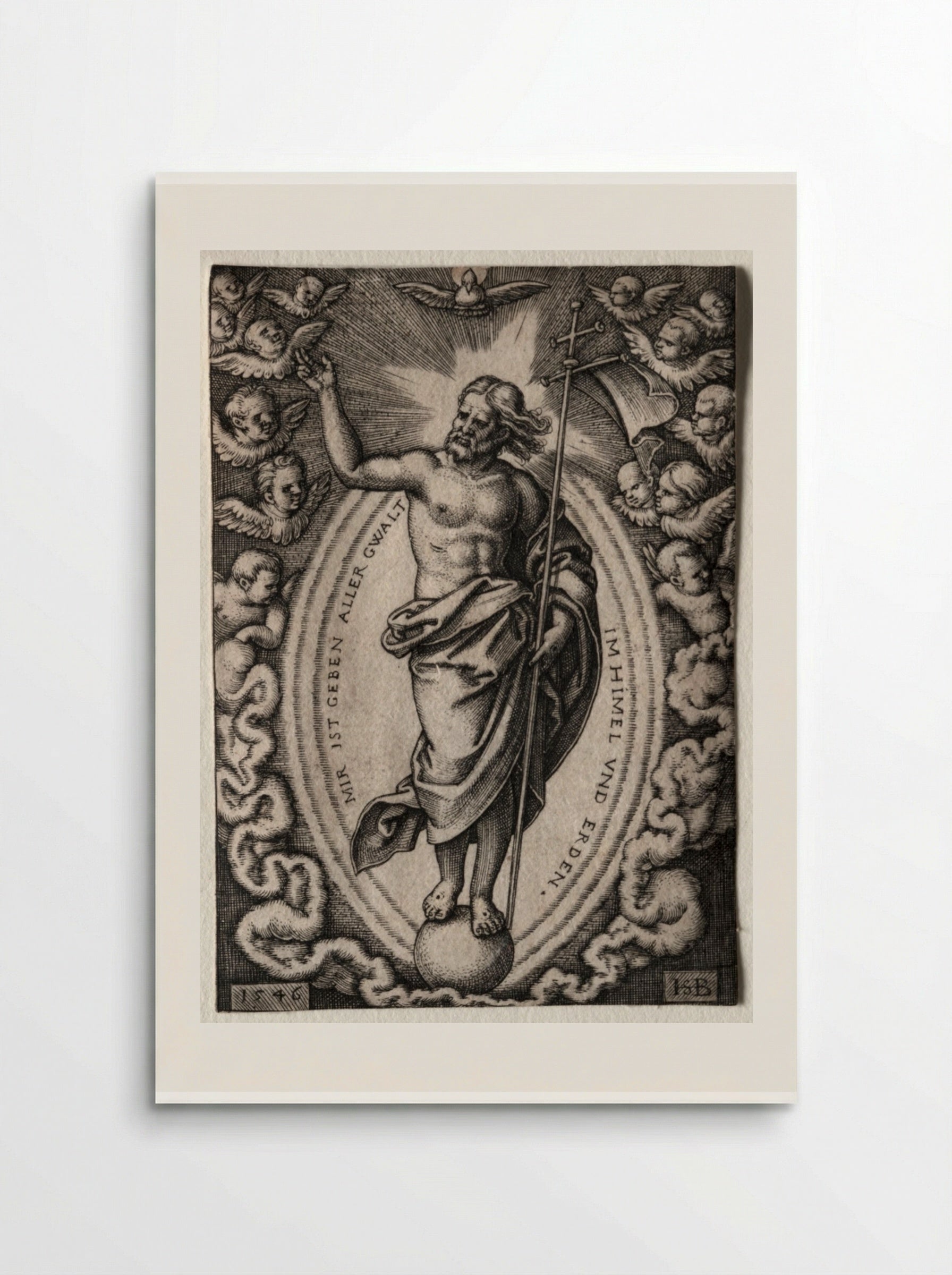The Saviour - Hans Sebald Beham - Poster