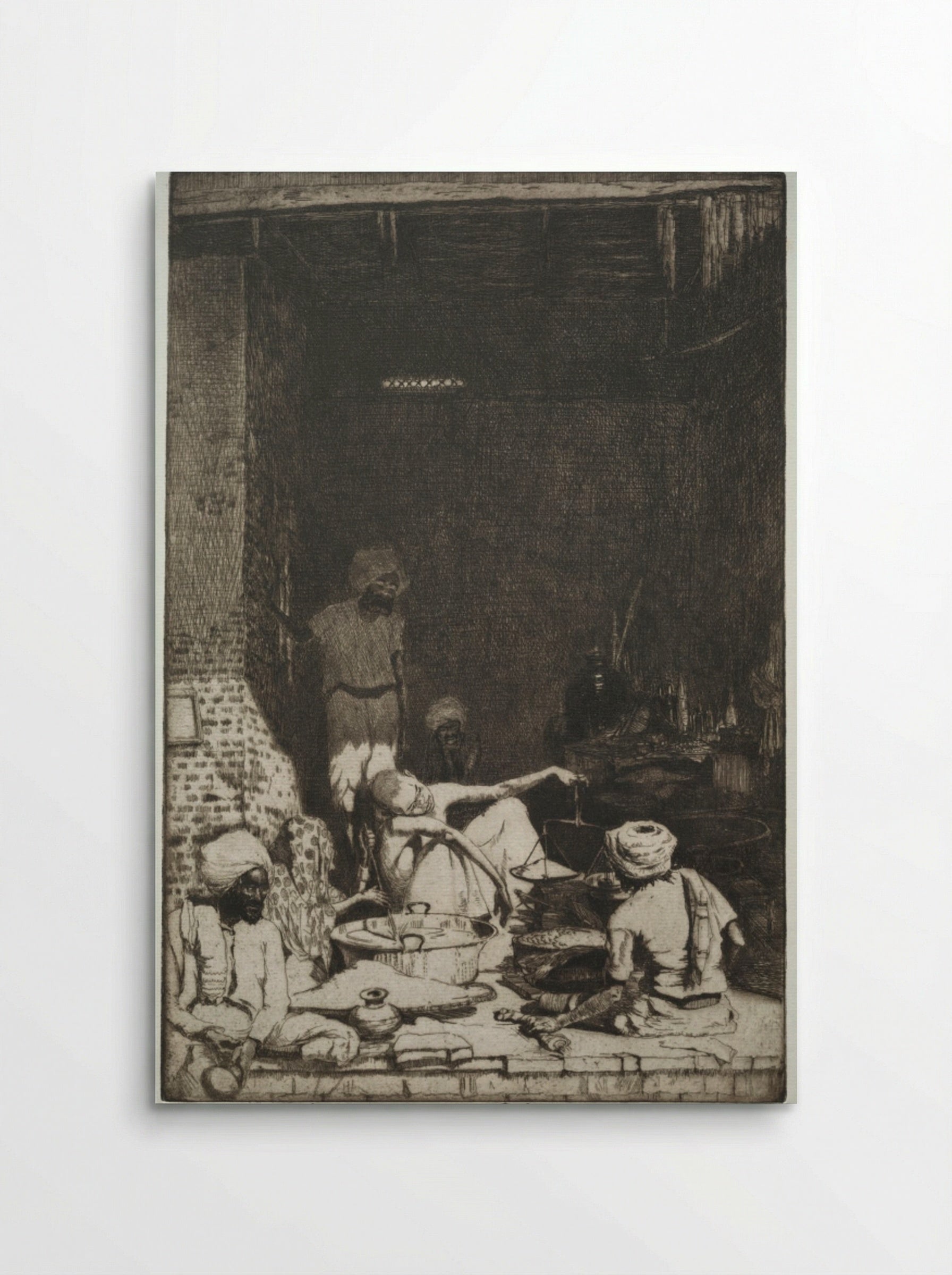 The Scales - Ernest Stephen Lumsden - Poster