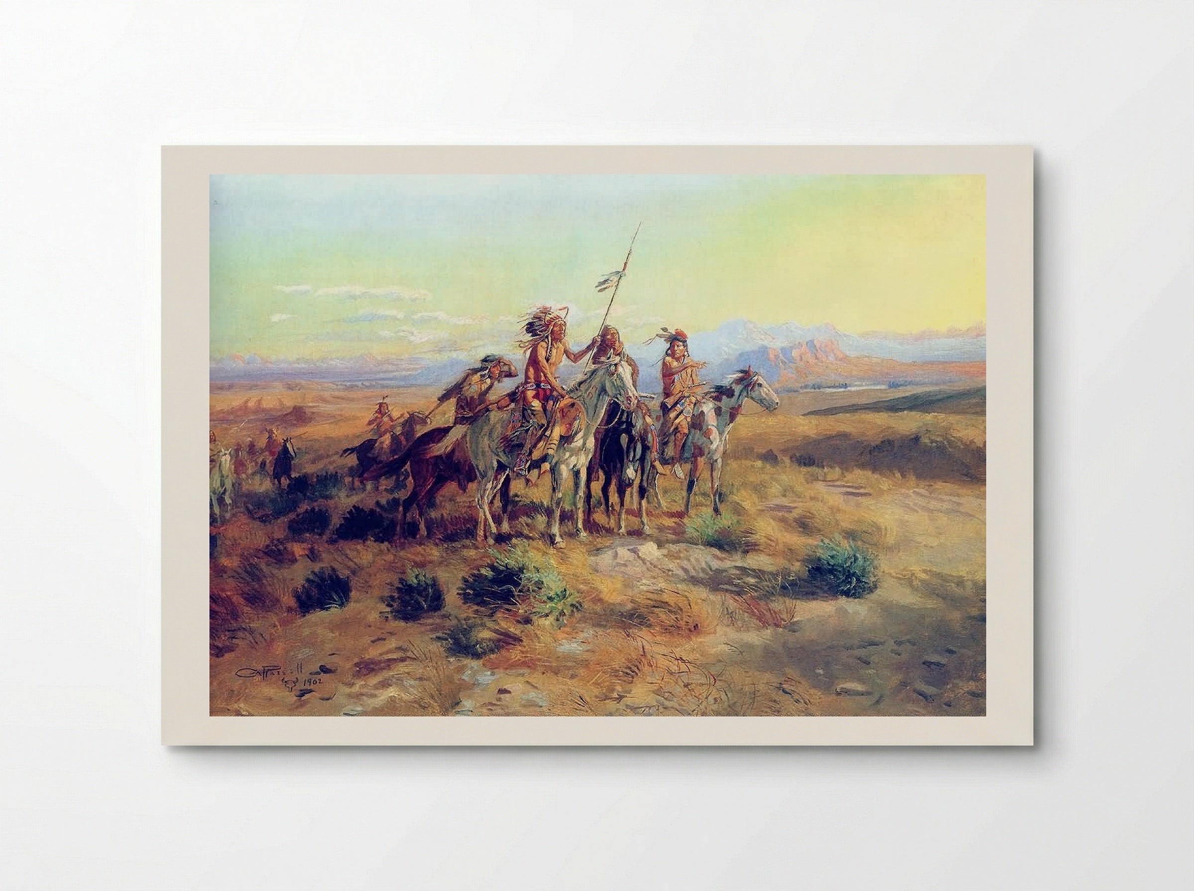 The Scouts - Charles M. Russell - Poster