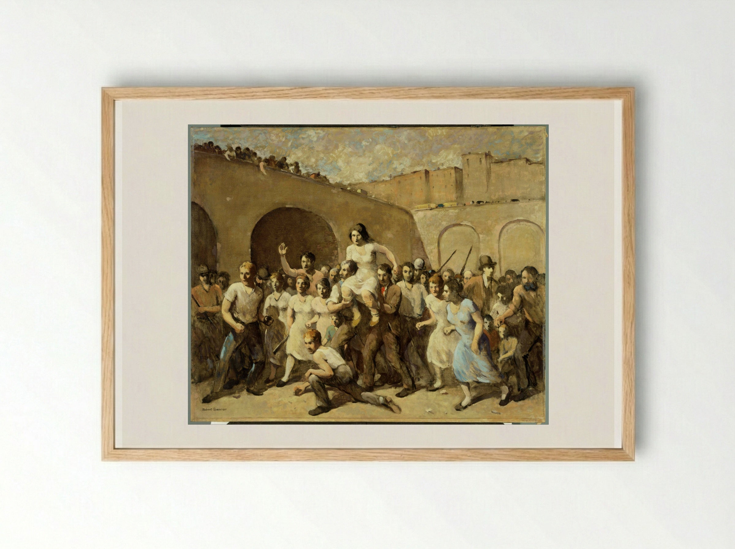 The Seed of Revolution - Robert Spencer - Framed Print Wood