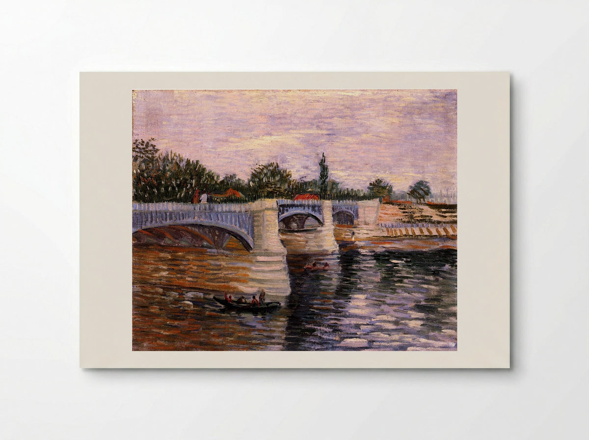 The Seine with the Pont de la Grande Jatte - Vincent van Gogh - Poster