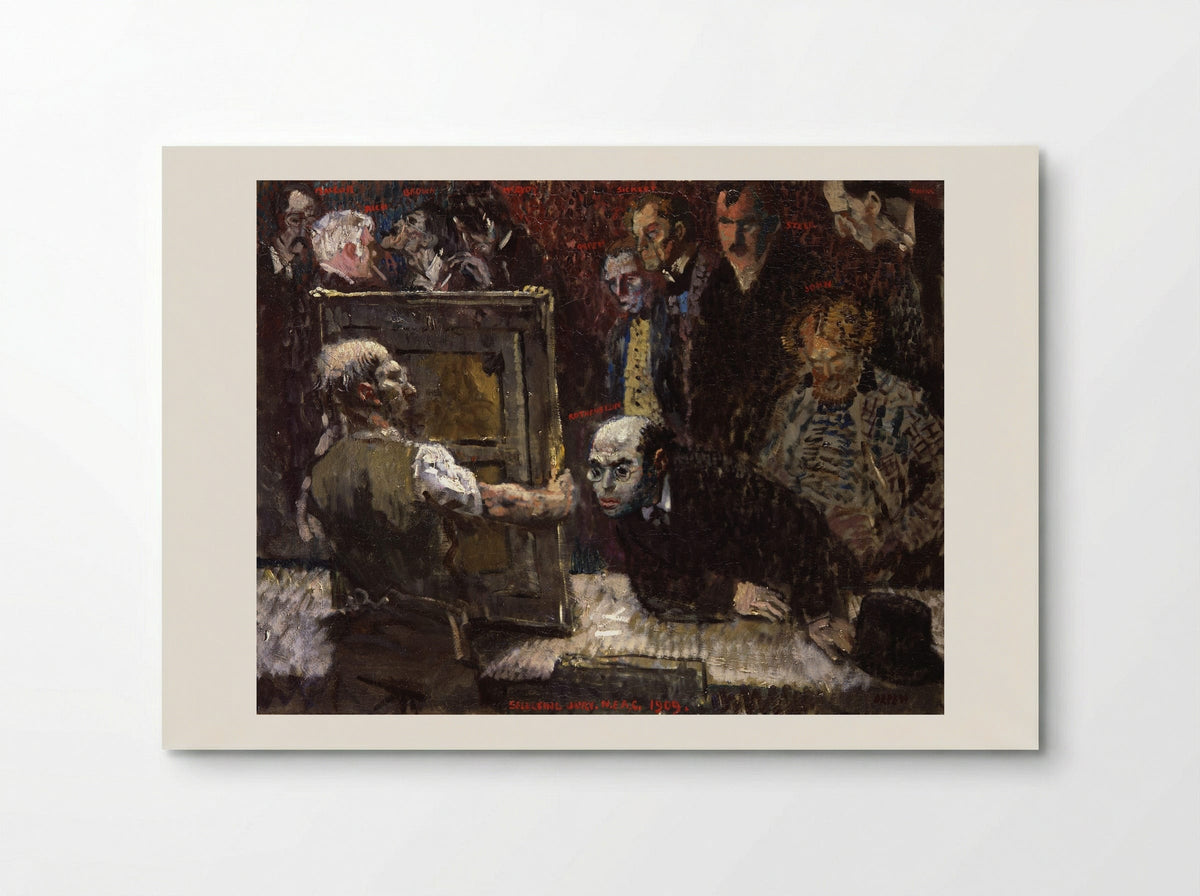 The Selecting Jury of the New English Art Club - William Orpen - Poster