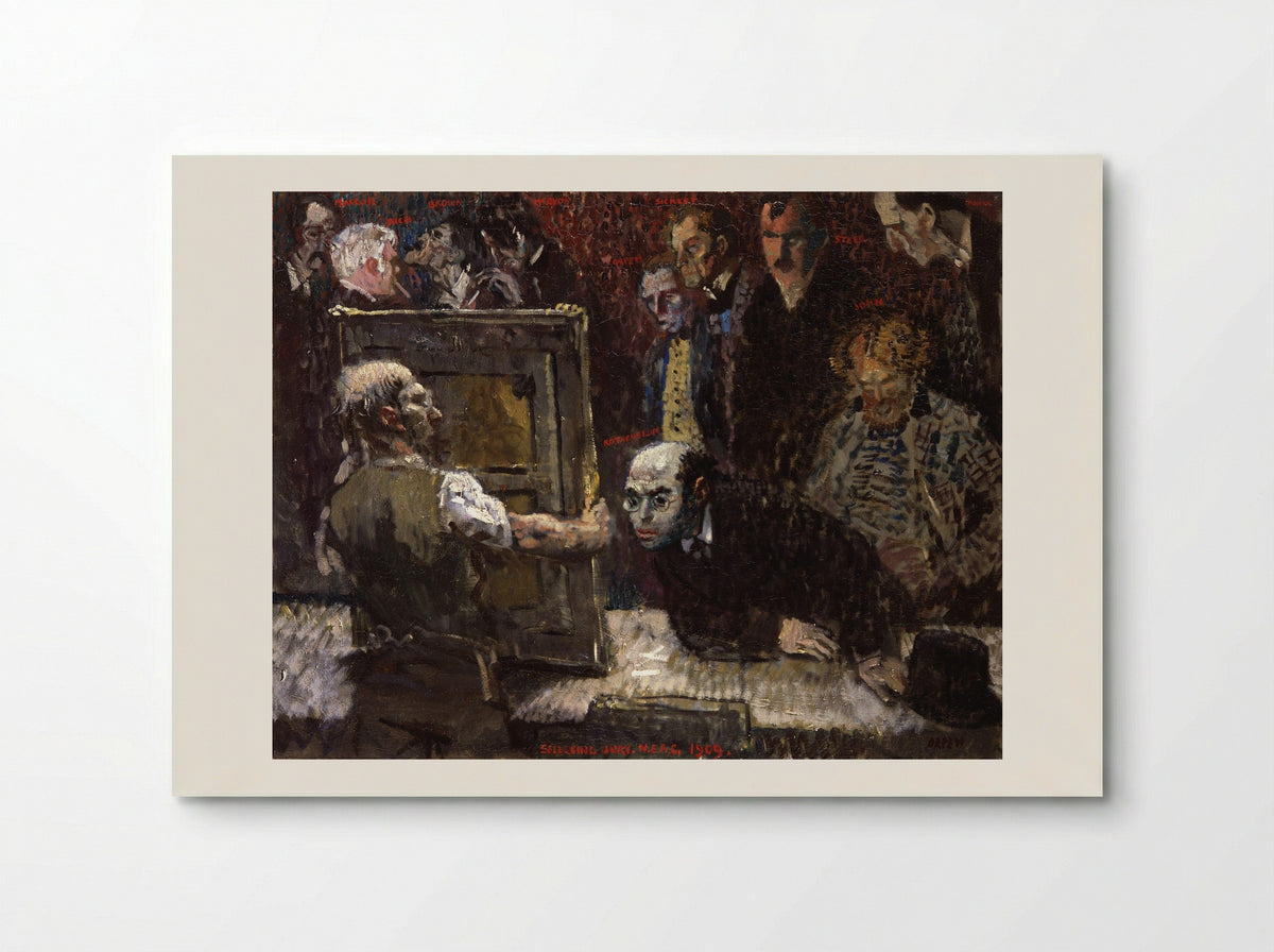 The Selecting Jury of the New English Art Club - William Orpen - Poster