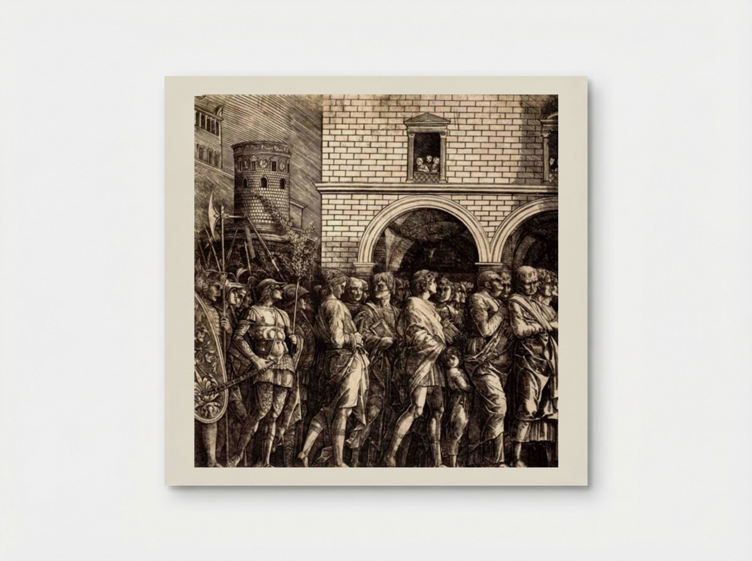 The Senators - Andrea Mantegna - Poster