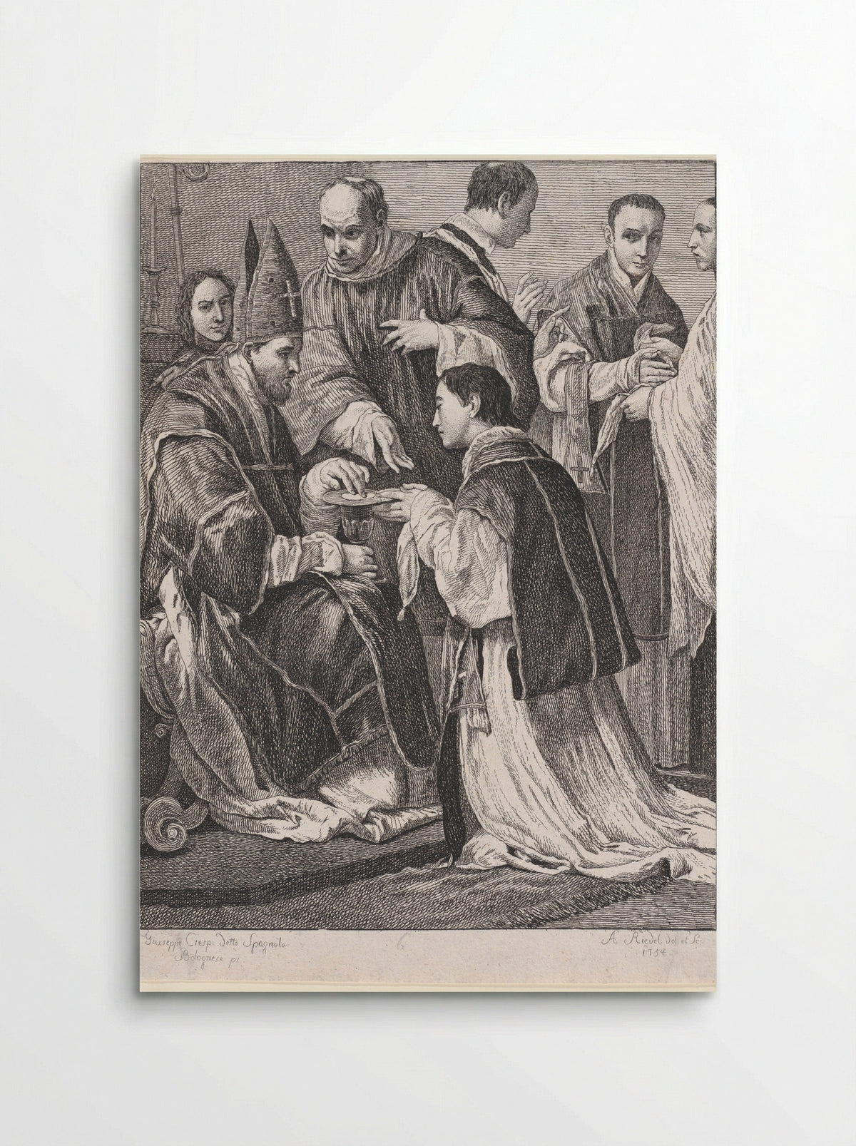 The Seven Sacraments (Ordination) - Anton Riedel - Poster