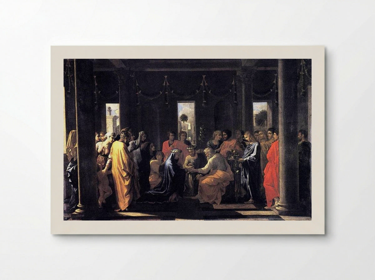 The Seven Sacraments: Marriage - Nicolas Poussin - Poster