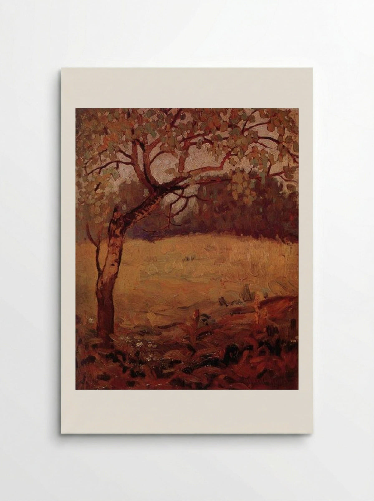 The Shaking Poplar - Grant Wood - Poster