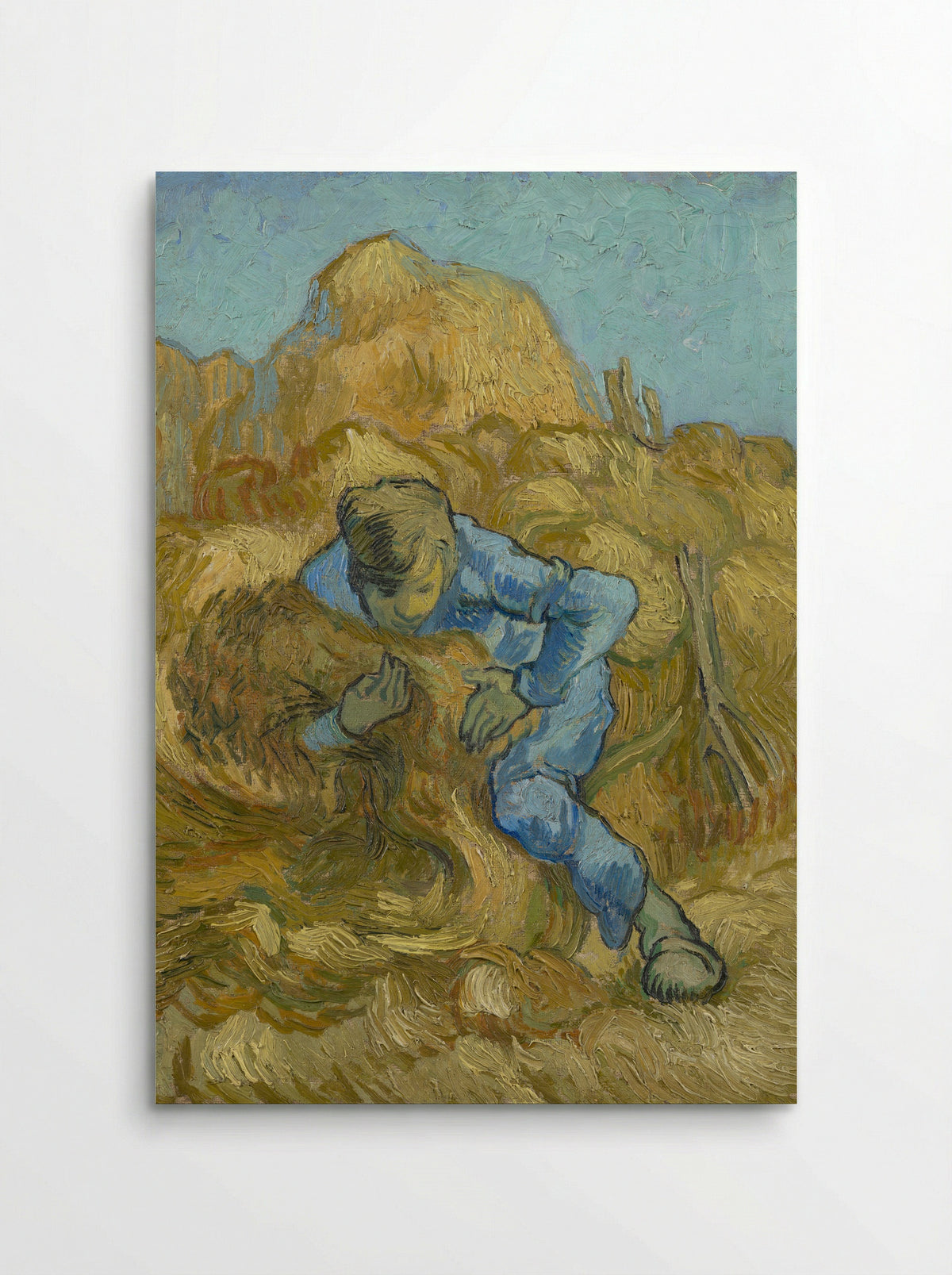 The Sheaf-Binder (after Millet) - Vincent van Gogh - Poster