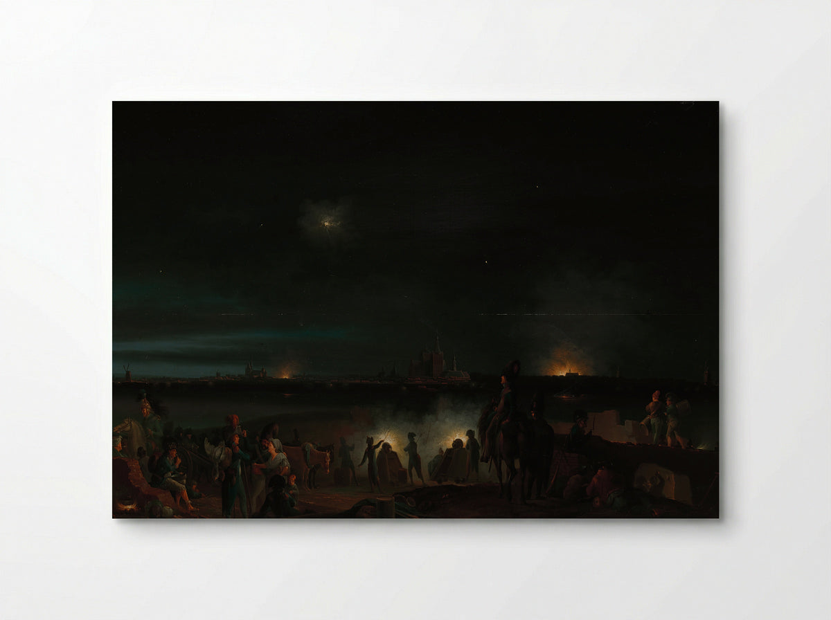 The Shelling of 's-Hertogenbosch by the French - Josephus Augustus Knip - Poster