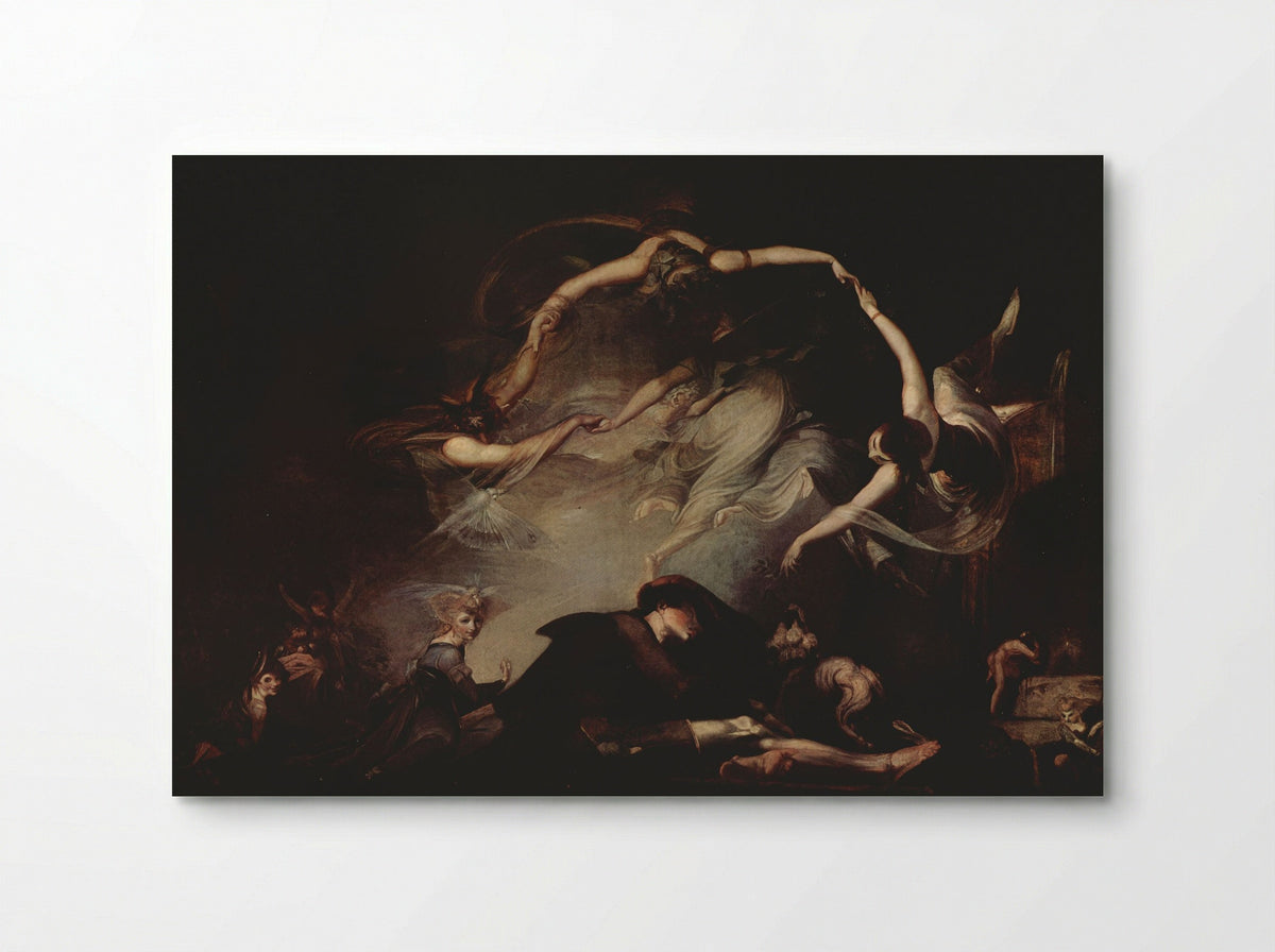 The Shepherd's Dream, from 'Paradise Lost' - Henry Fuseli - Poster