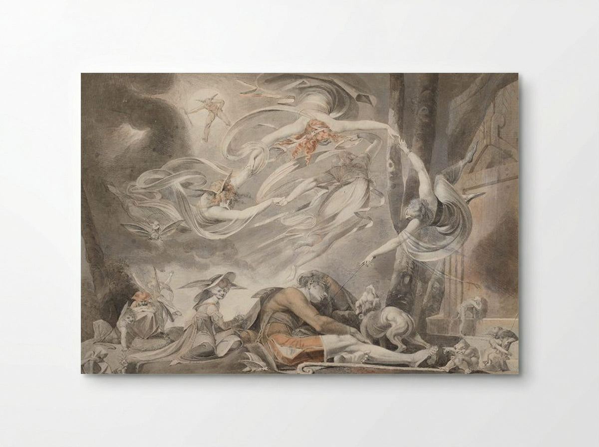 The Shepherd's Dream - Henry Fuseli - Poster