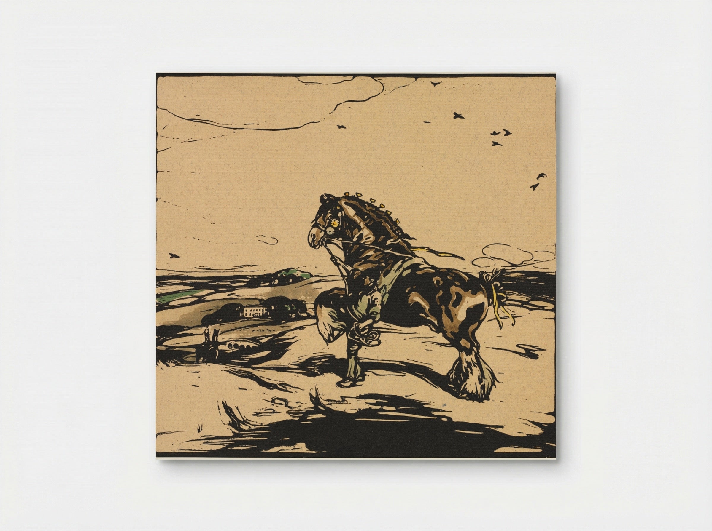The Shire Horse - William Nicholson - Poster